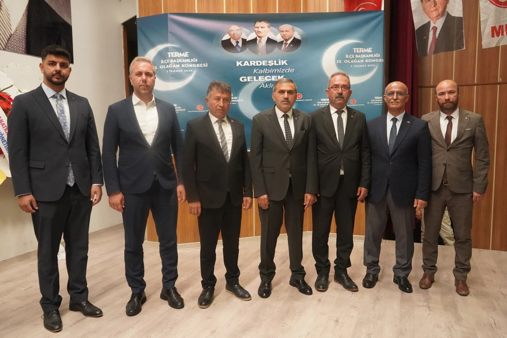 MHP'nin Terme ve Salıpazarı kongreleri tamamlandı