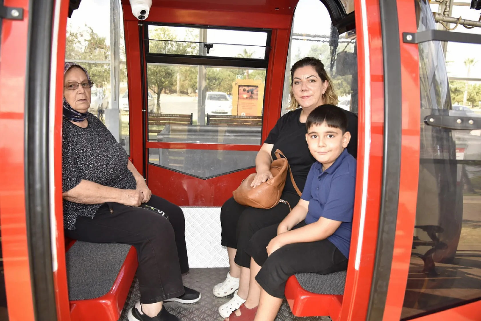 Amisos Teleferik Hattı'na Yoğun İlgi