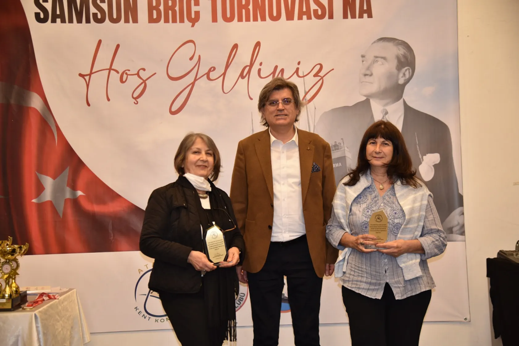Atakum'da İlk Briç Turnuvasına Yoğun Katılım