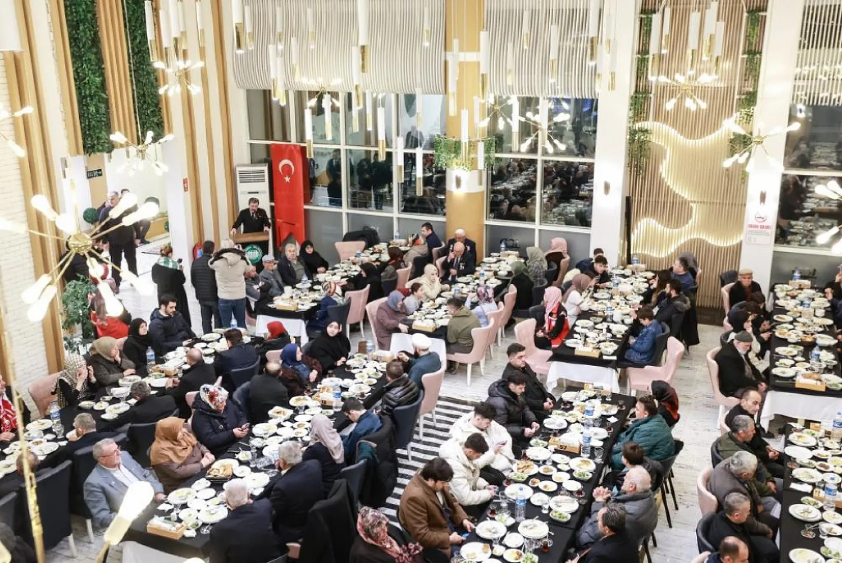 Çarşamba'da şehit aileleri ve gaziler iftarda buluştu