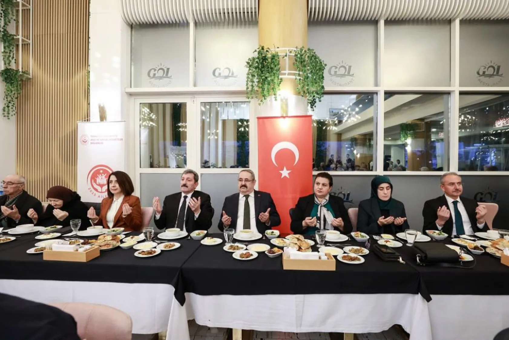 Çarşamba'da şehit aileleri ve gaziler iftarda buluştu