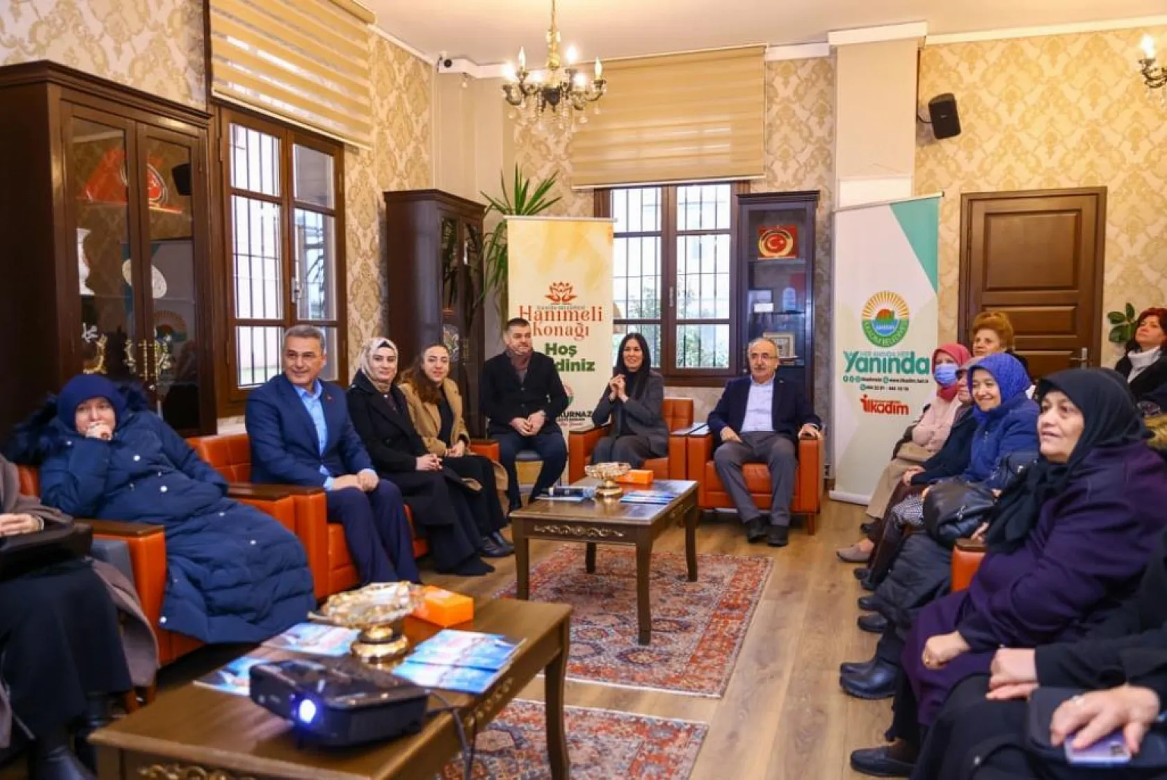 İlkadım Hanımeli Konağı kadınların gelişim merkezi oldu