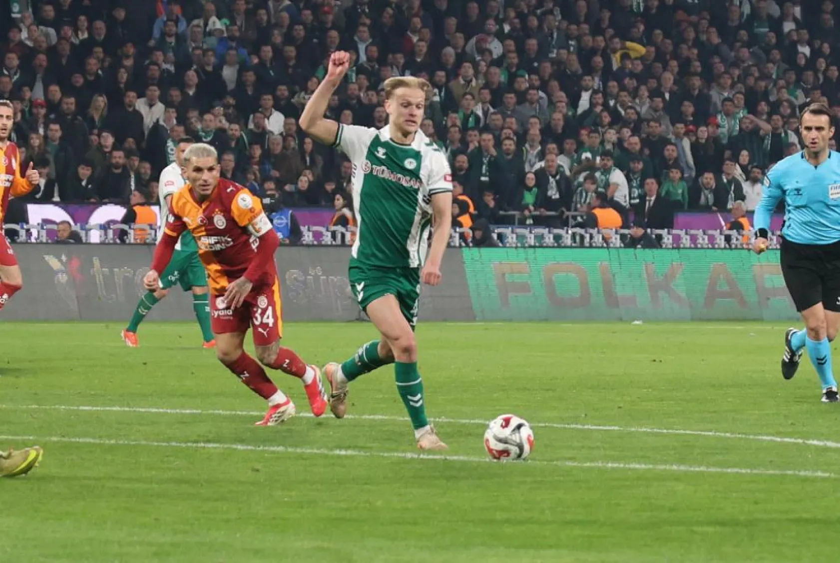 Zafer ev sabinin! Konyaspor: 2 - Galatasaray: 0