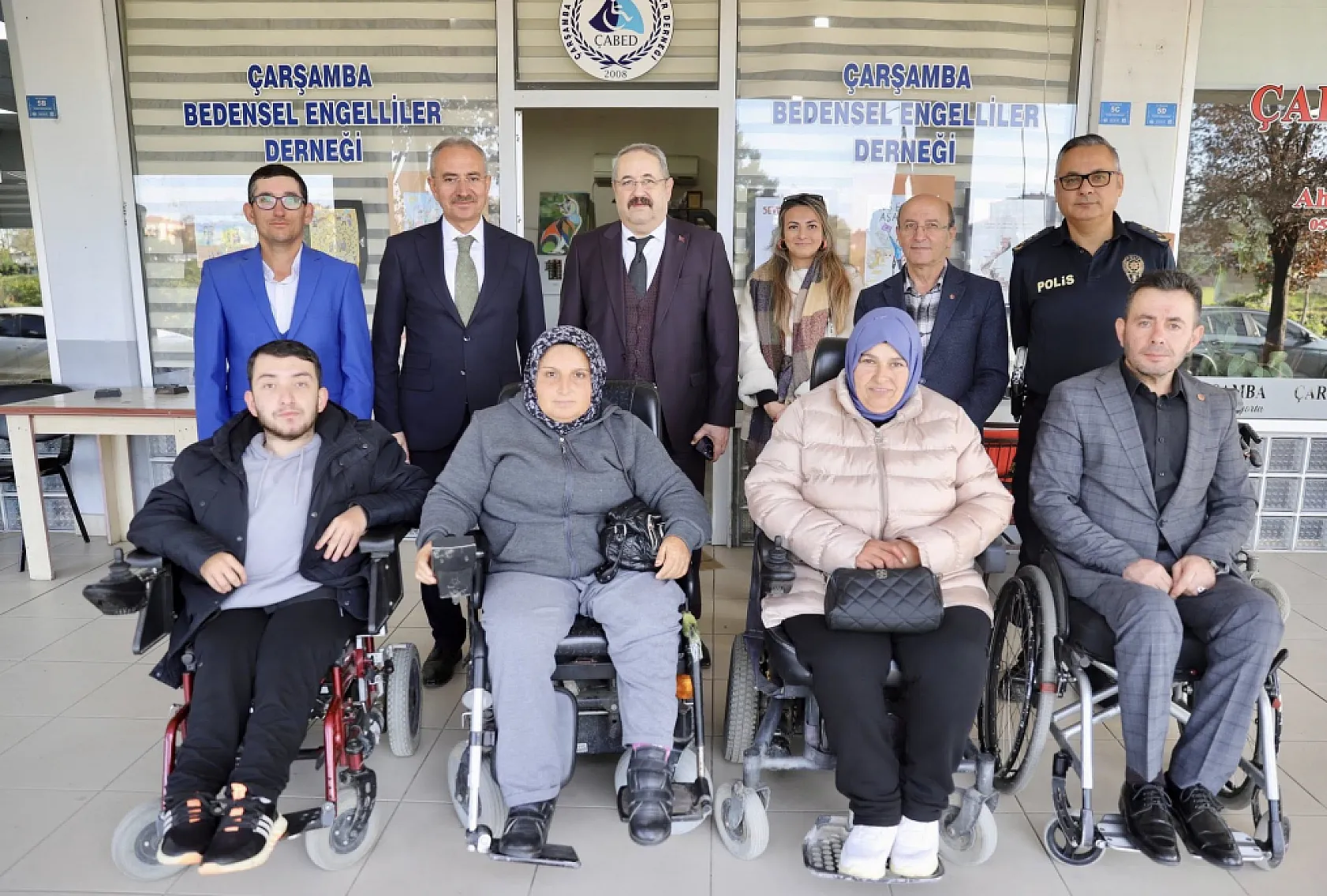 Çarşamba'da 3 Aralık Dünya Engelliler günü ziyareti