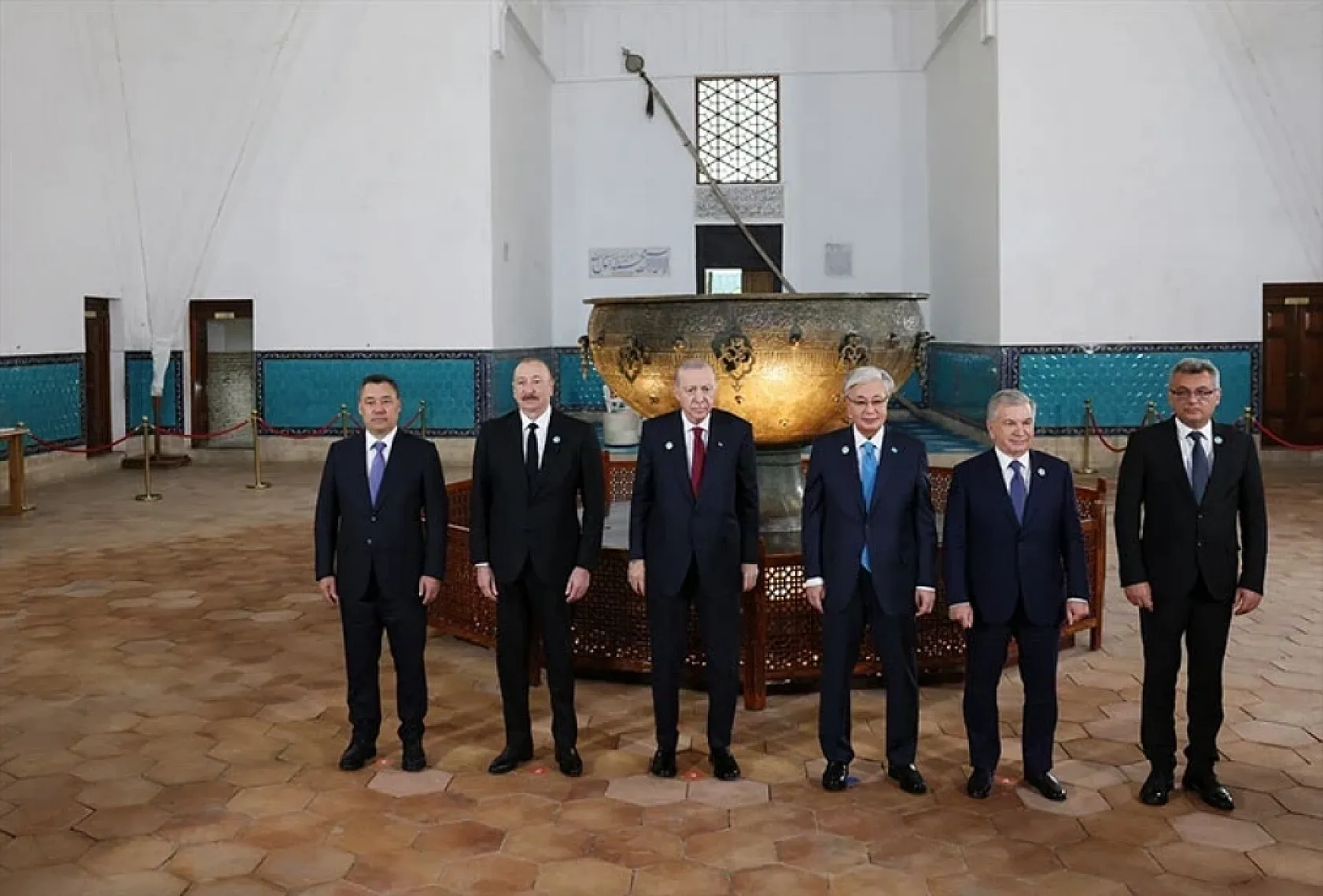 Cumhurbaşkanı Erdoğan Kazakistan'da