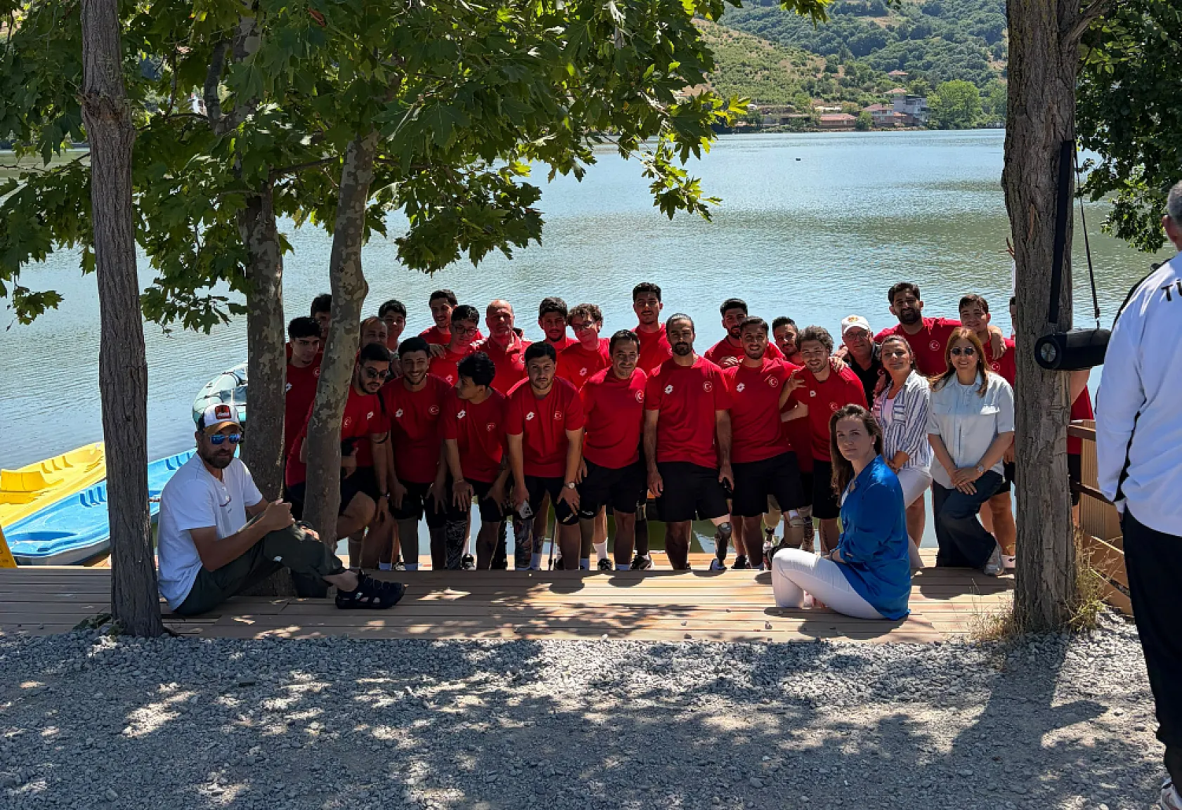 Milli Sporculardan Bafra'da Kano Keyfi