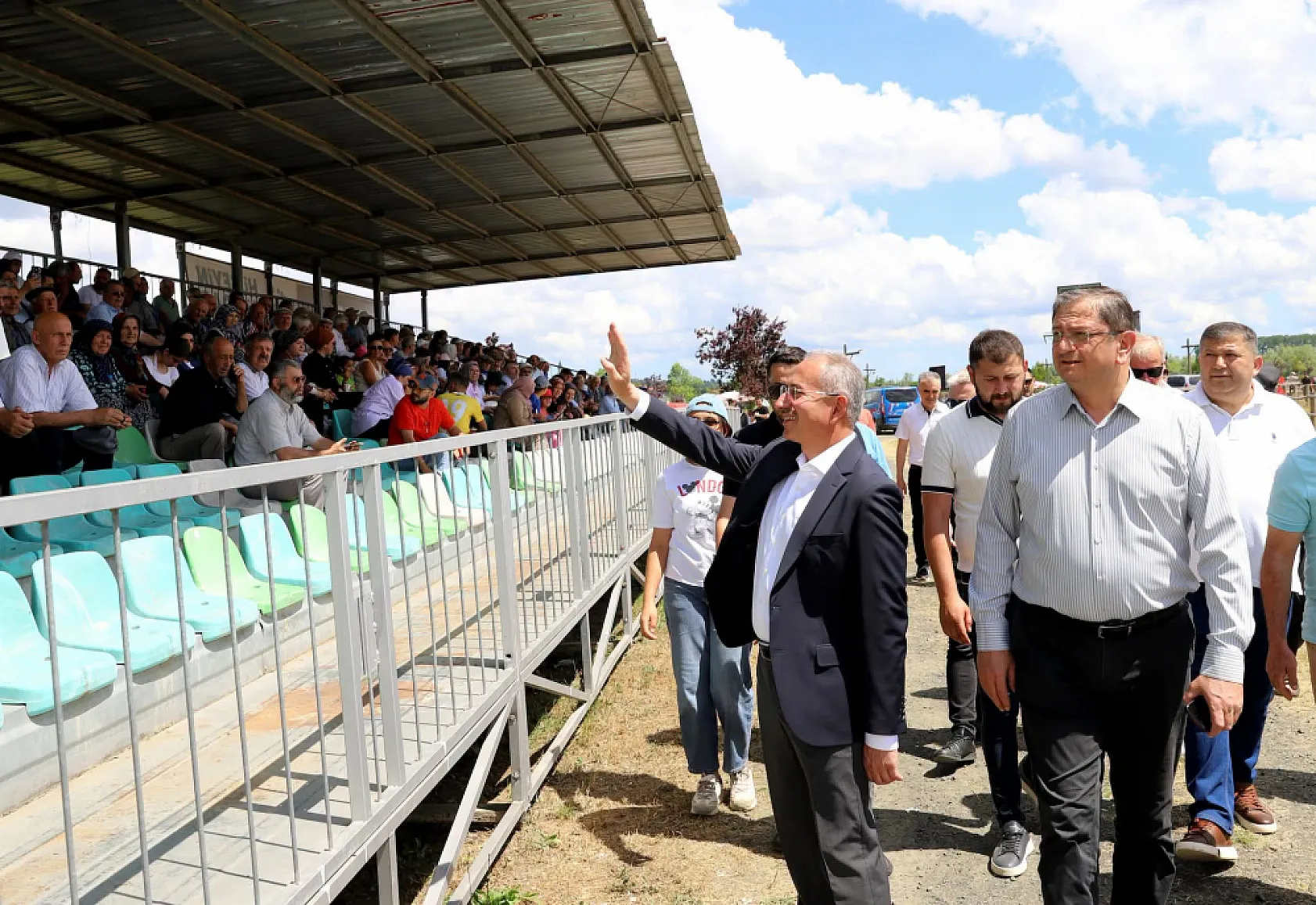 Samsun Çarşamba'da 63 at 7 kategoride kıyasıya yarıştı