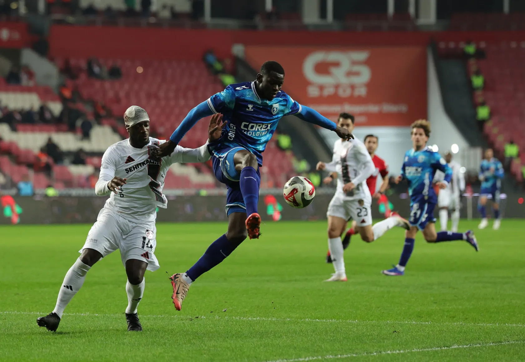 Samsunspor-Gaziantep FK Maçından Kareler