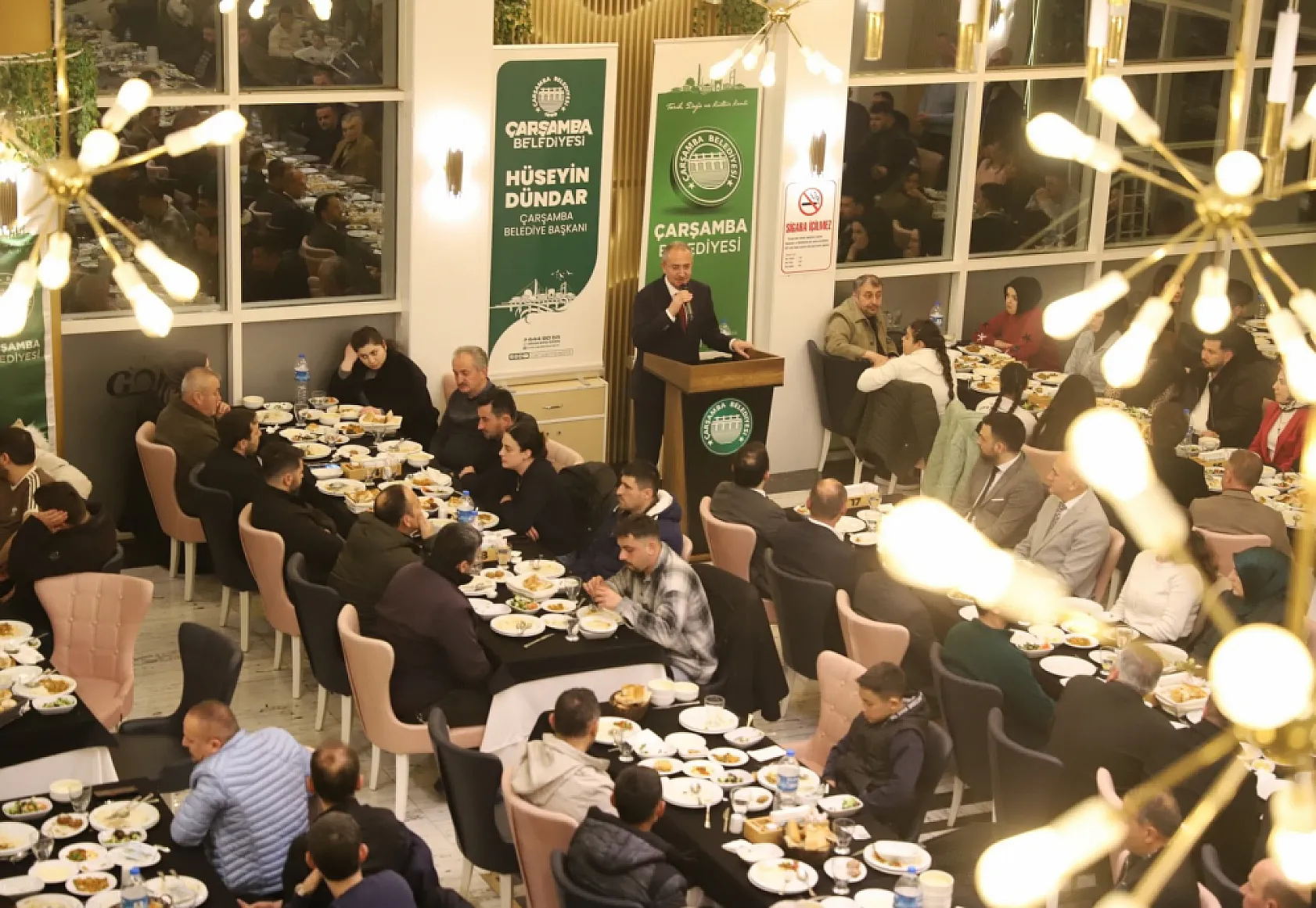 Belediye personeli iftarda buluştu