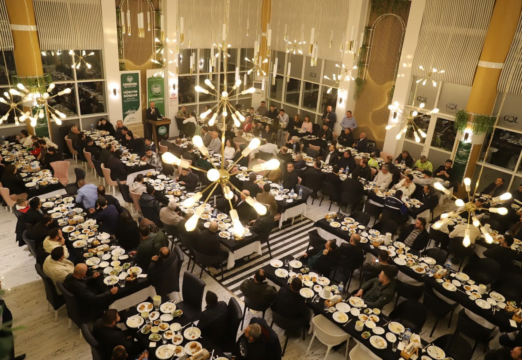 Belediye personeli iftarda buluştu