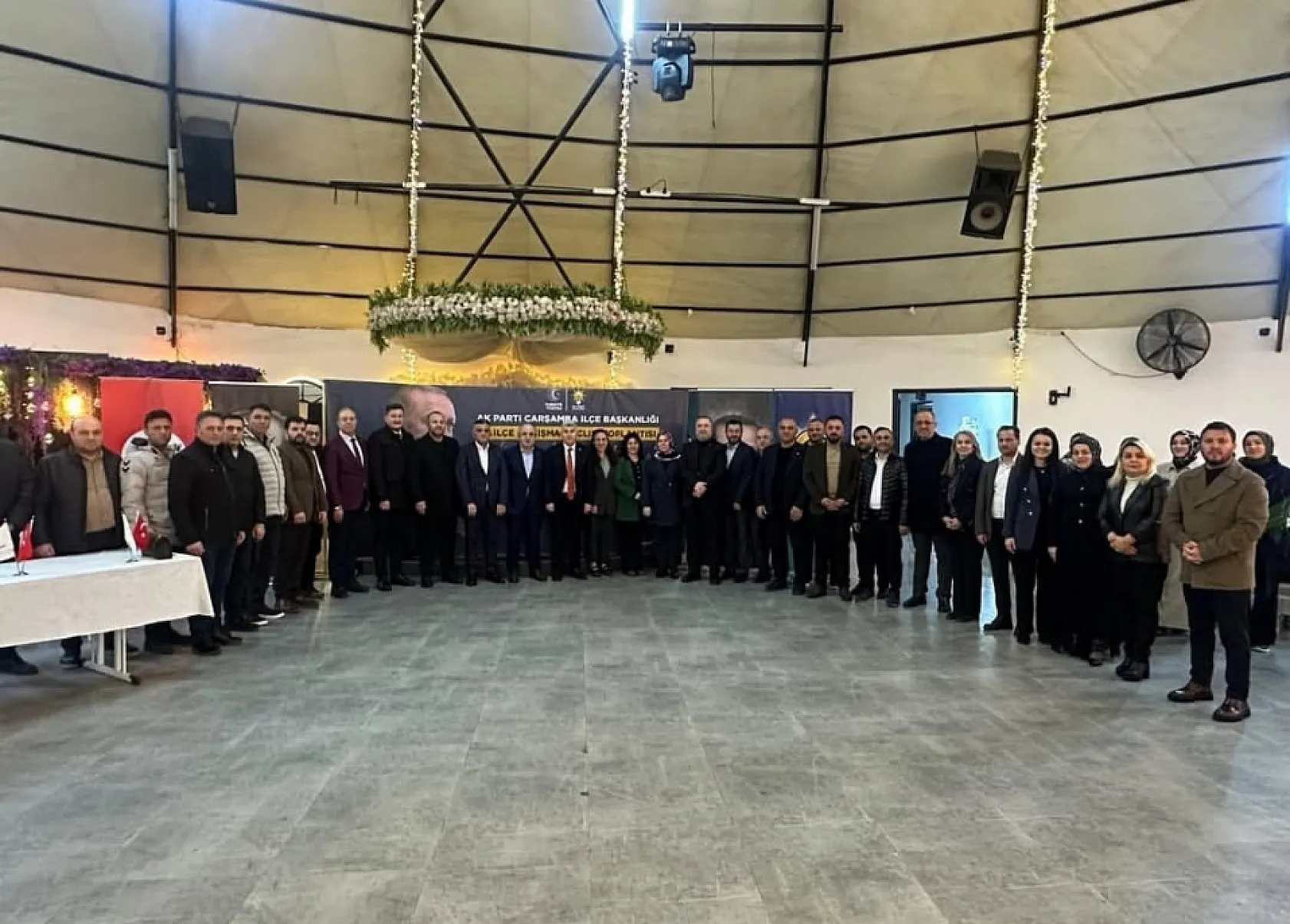 AK Parti Çarşamba Teşkilatı Danışma Meclisi ve İftar programında buluştu