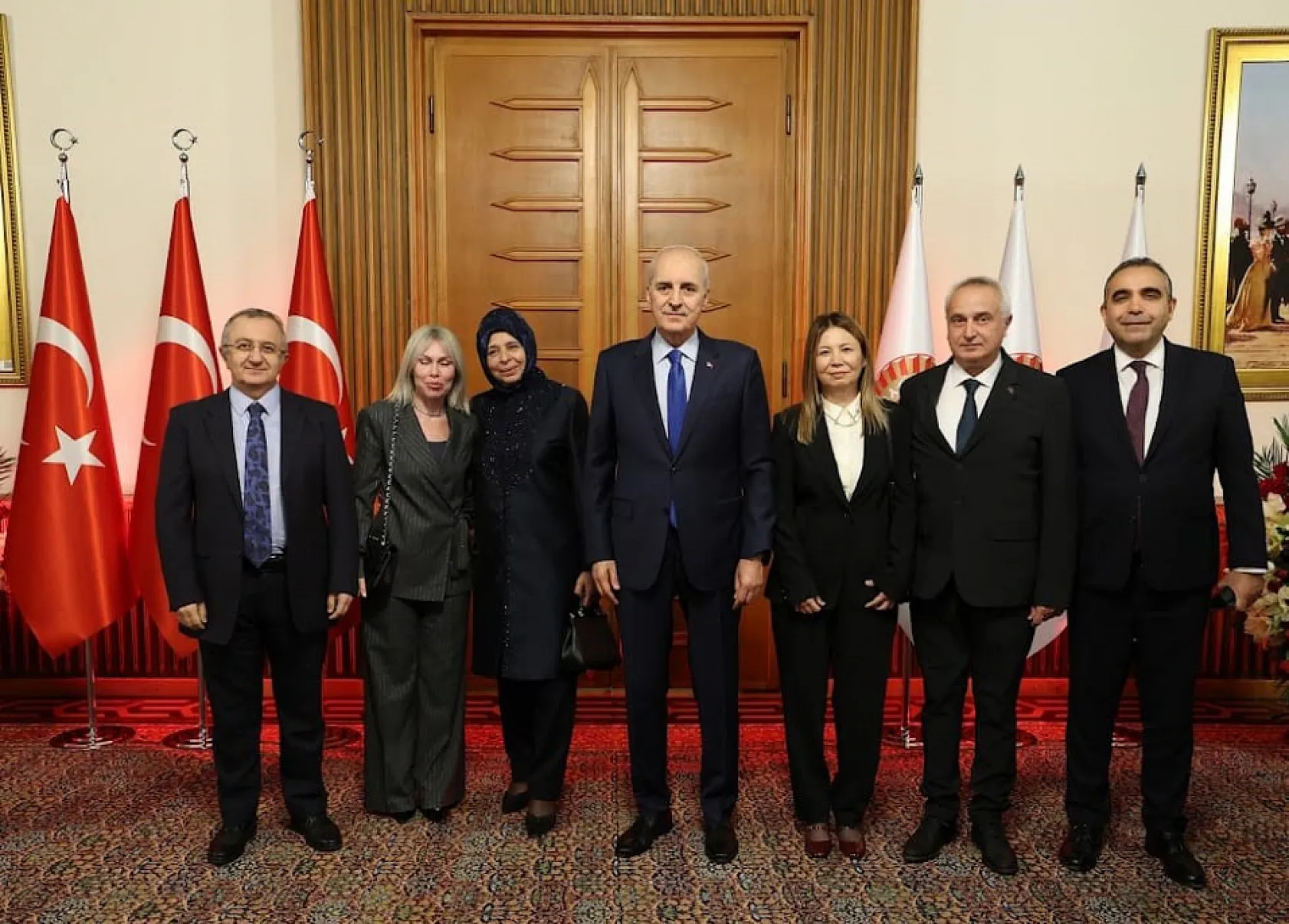 Rektör Aydın, Yeni Yasama Yılı Resepsiyonunda