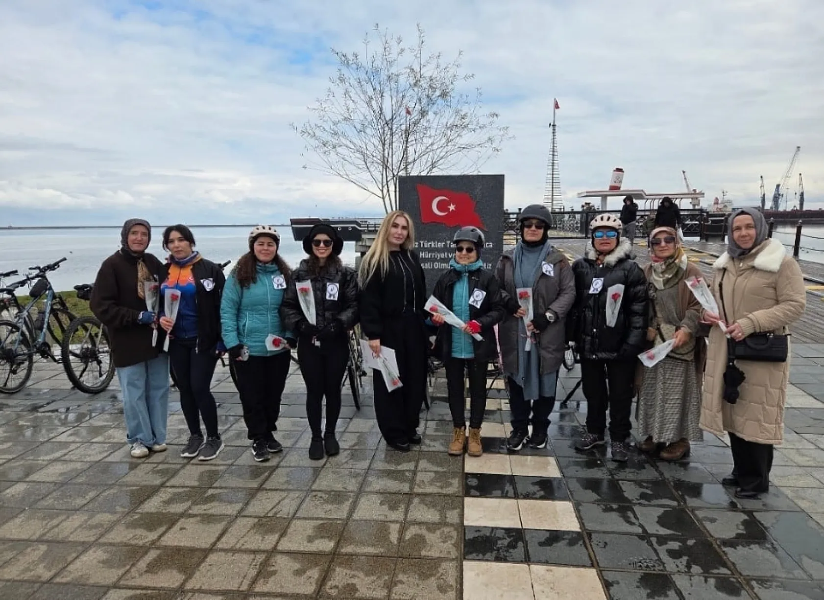 Samsun'da 8 Mart'ta anlamlı sürüş