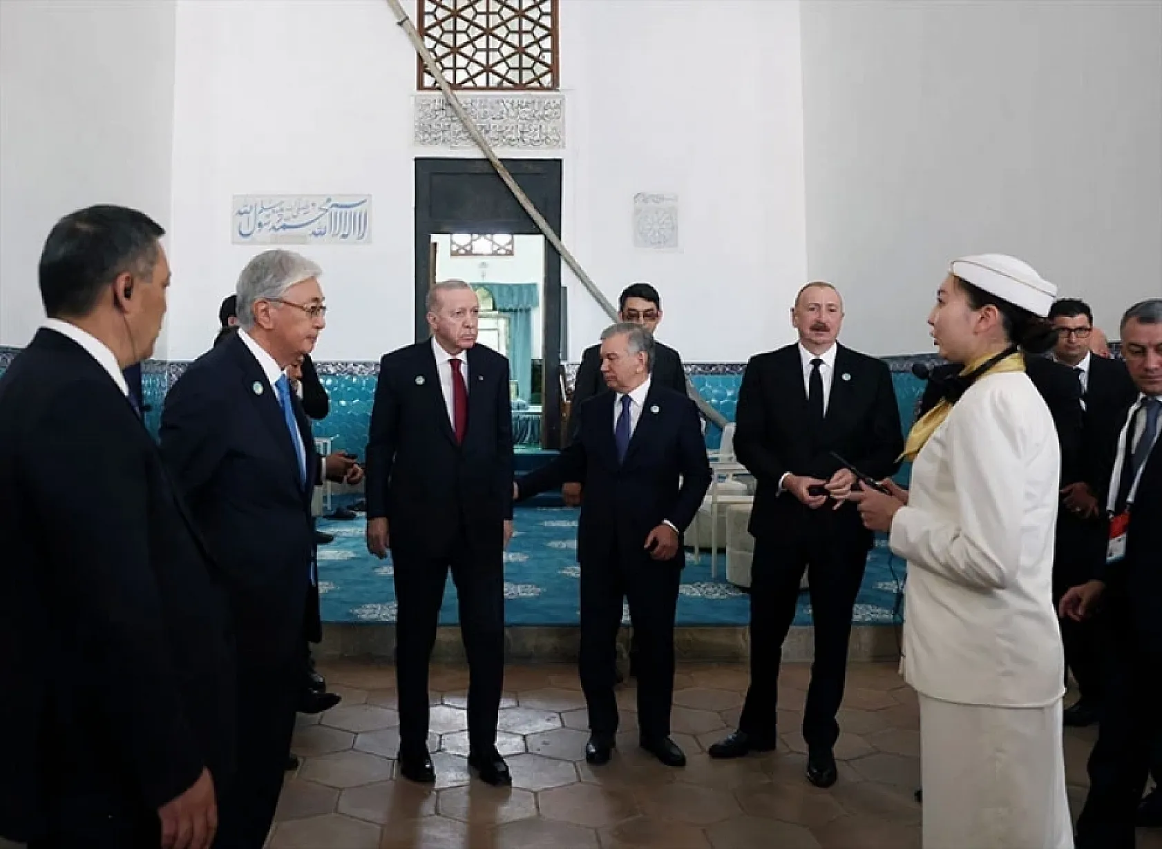 Cumhurbaşkanı Erdoğan Kazakistan'da