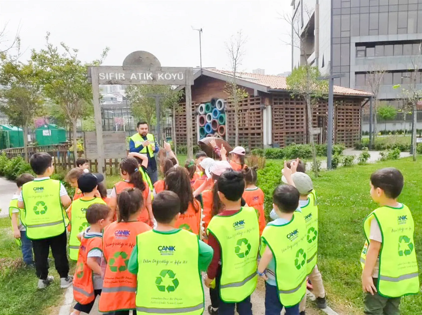Ödüllü Canik Sıfır Atık Köyü'nde Doğa Dostu Nesiller Yetişiyor