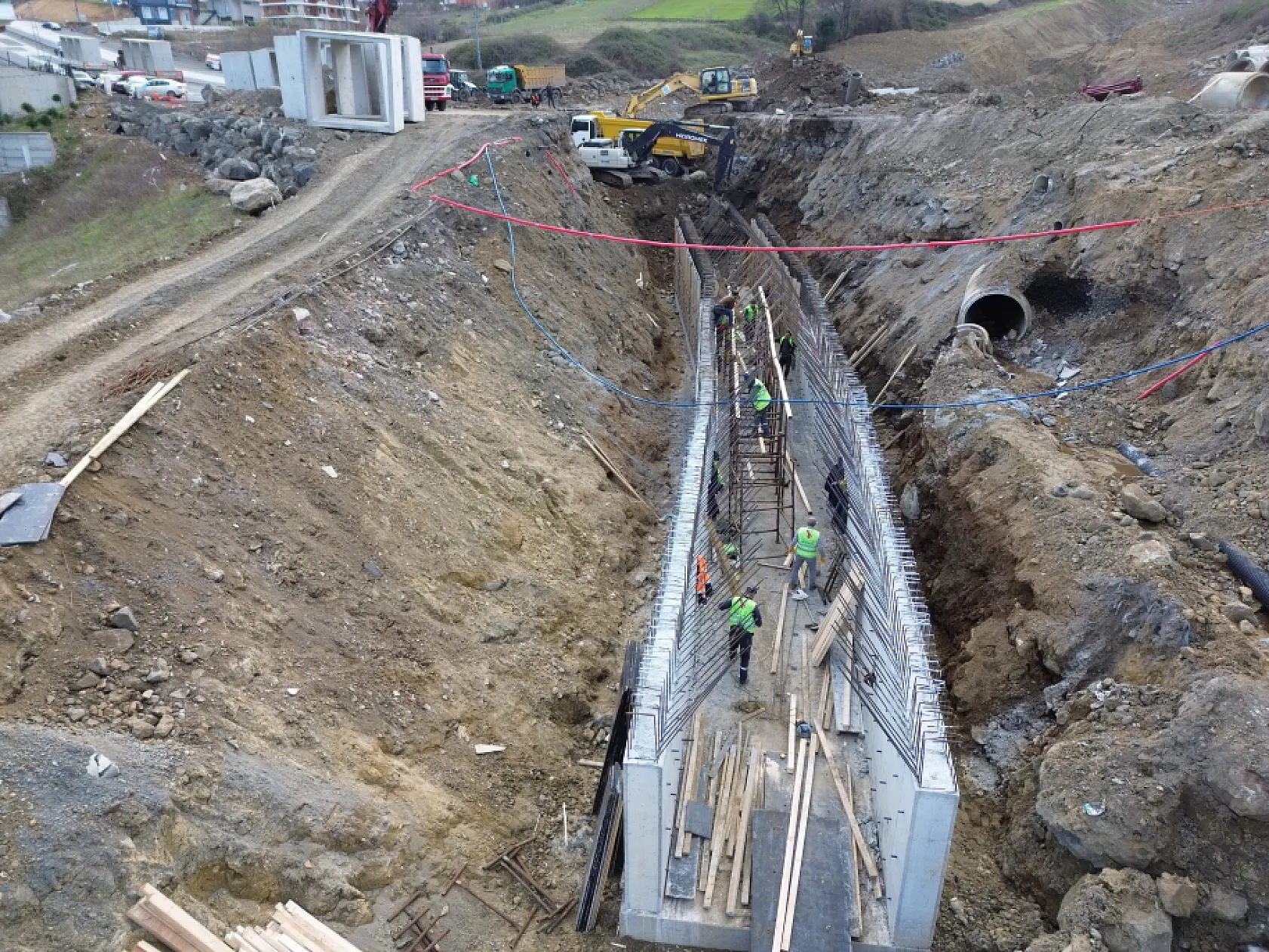 Samsun'da derelere neşter: Yağmur korkusu tarihe karışıyor
