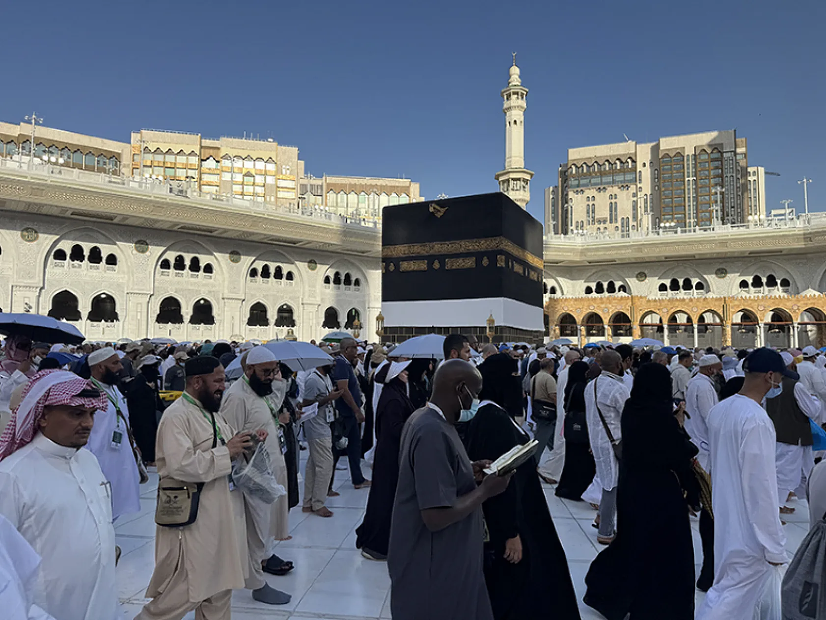 Hacılar Kabe'ye vedaya hazırlanıyor