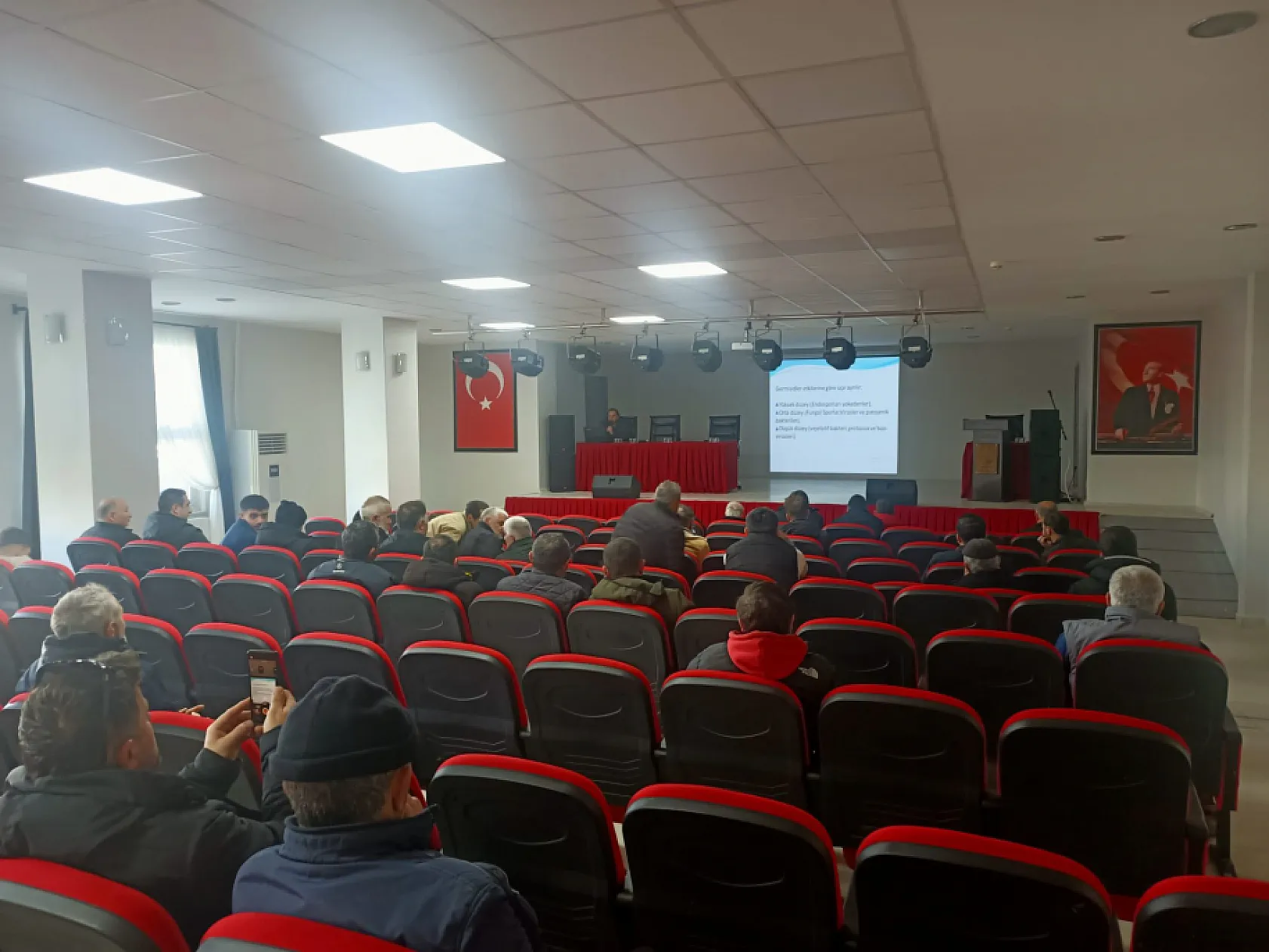 Çarşamba'da Biyosidal uygulama eğitimi verildi