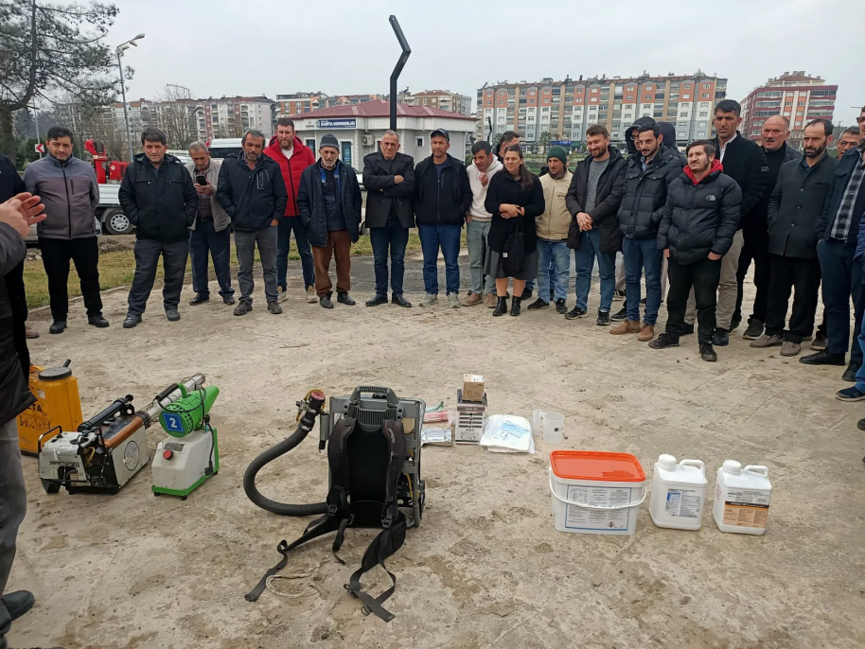 Çarşamba'da Biyosidal uygulama eğitimi verildi