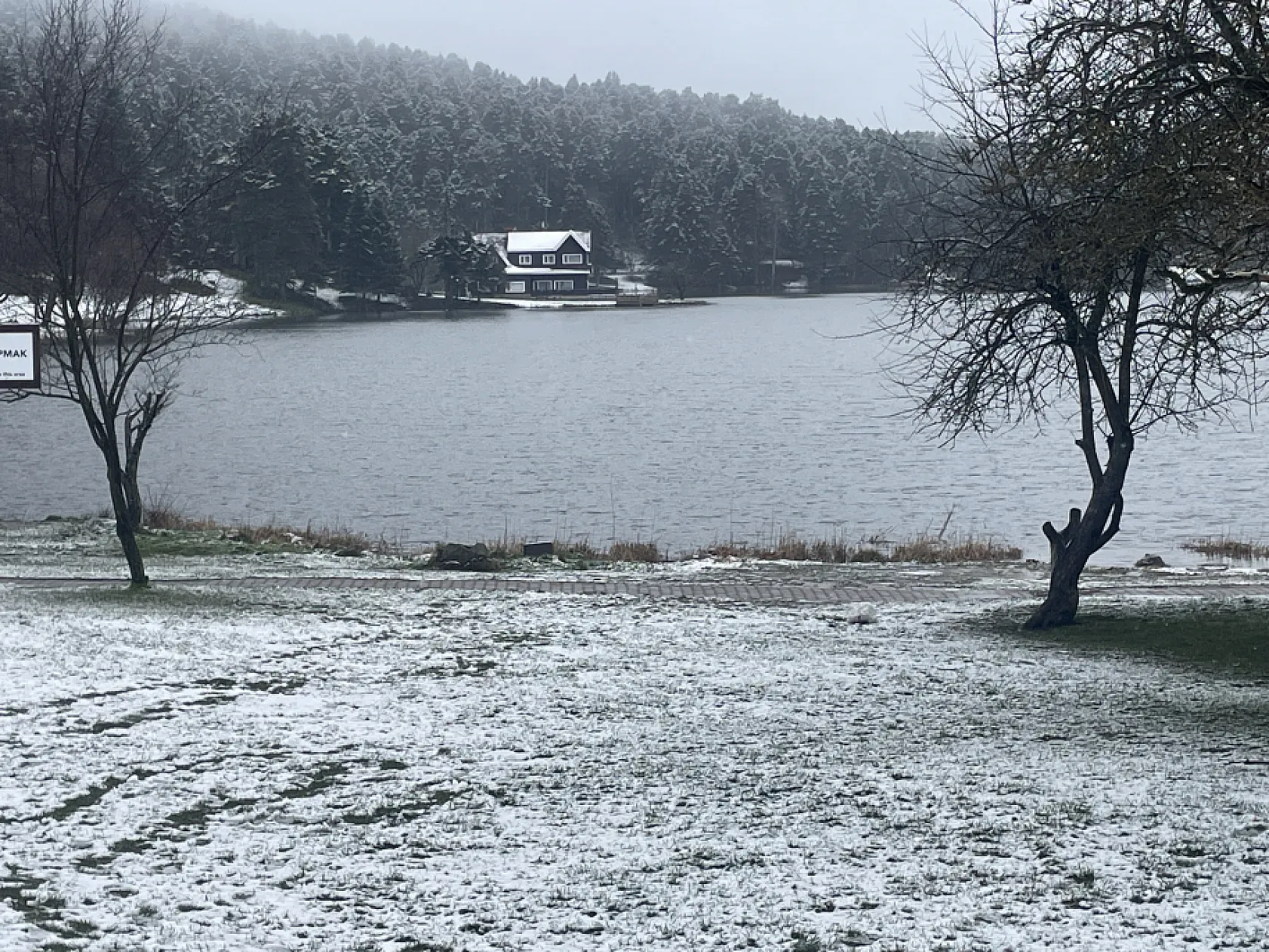 Bolu ve Kocaeli'nin yüksek kesimlerinde kar etkili oluyor