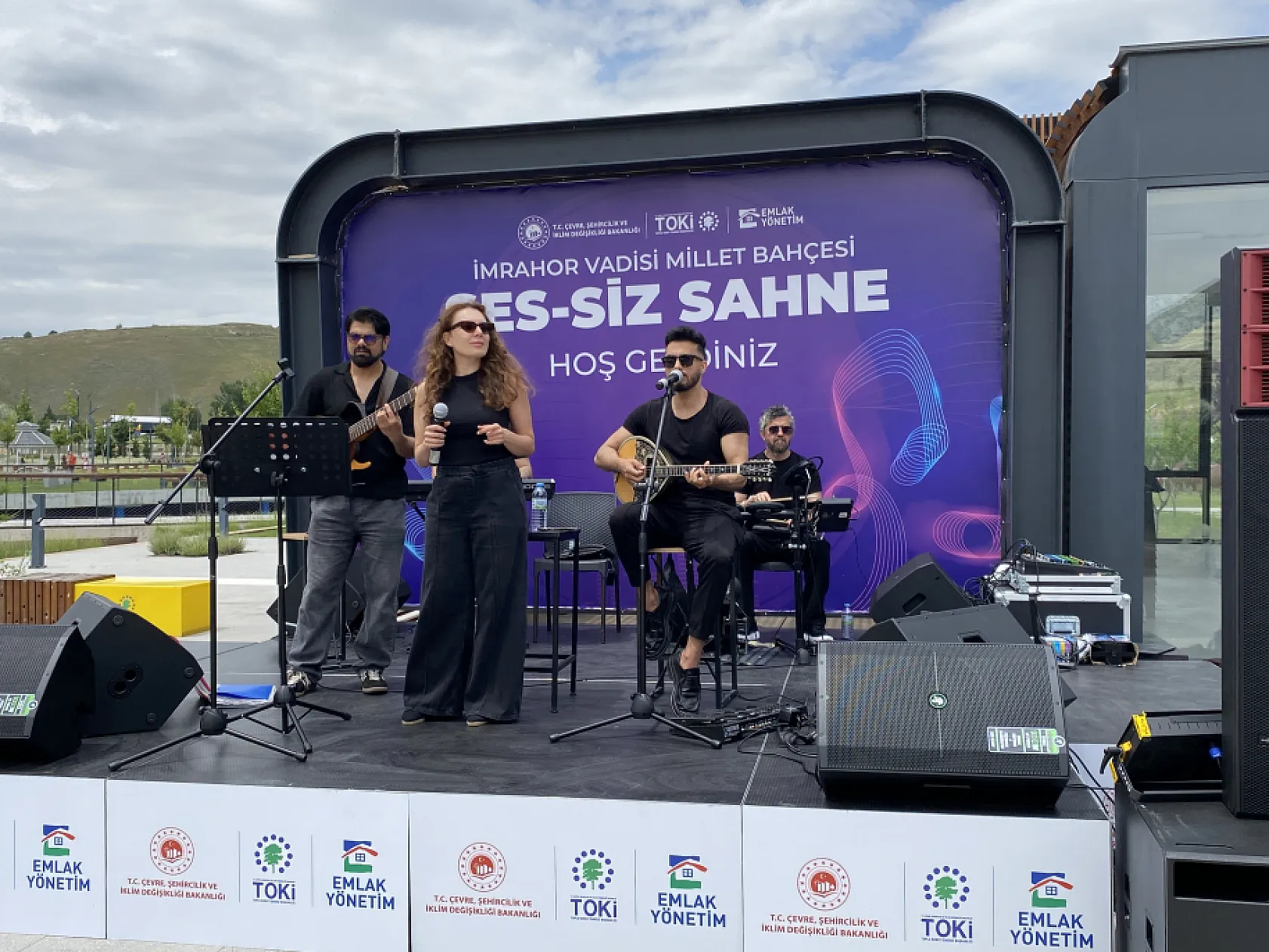 Bakanlığın dev projesi İmrahor Millet Bahçesi şenlikle doldu taştı
