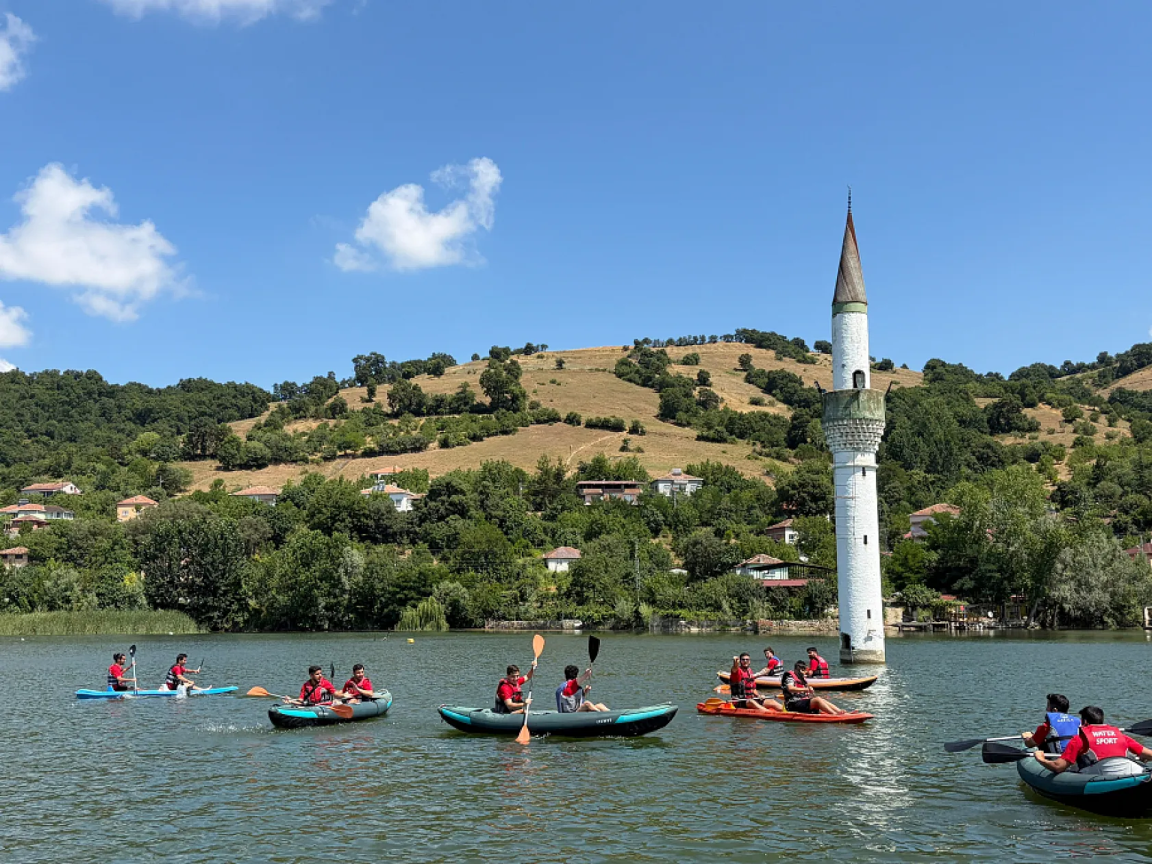 Milli Sporculardan Bafra'da Kano Keyfi