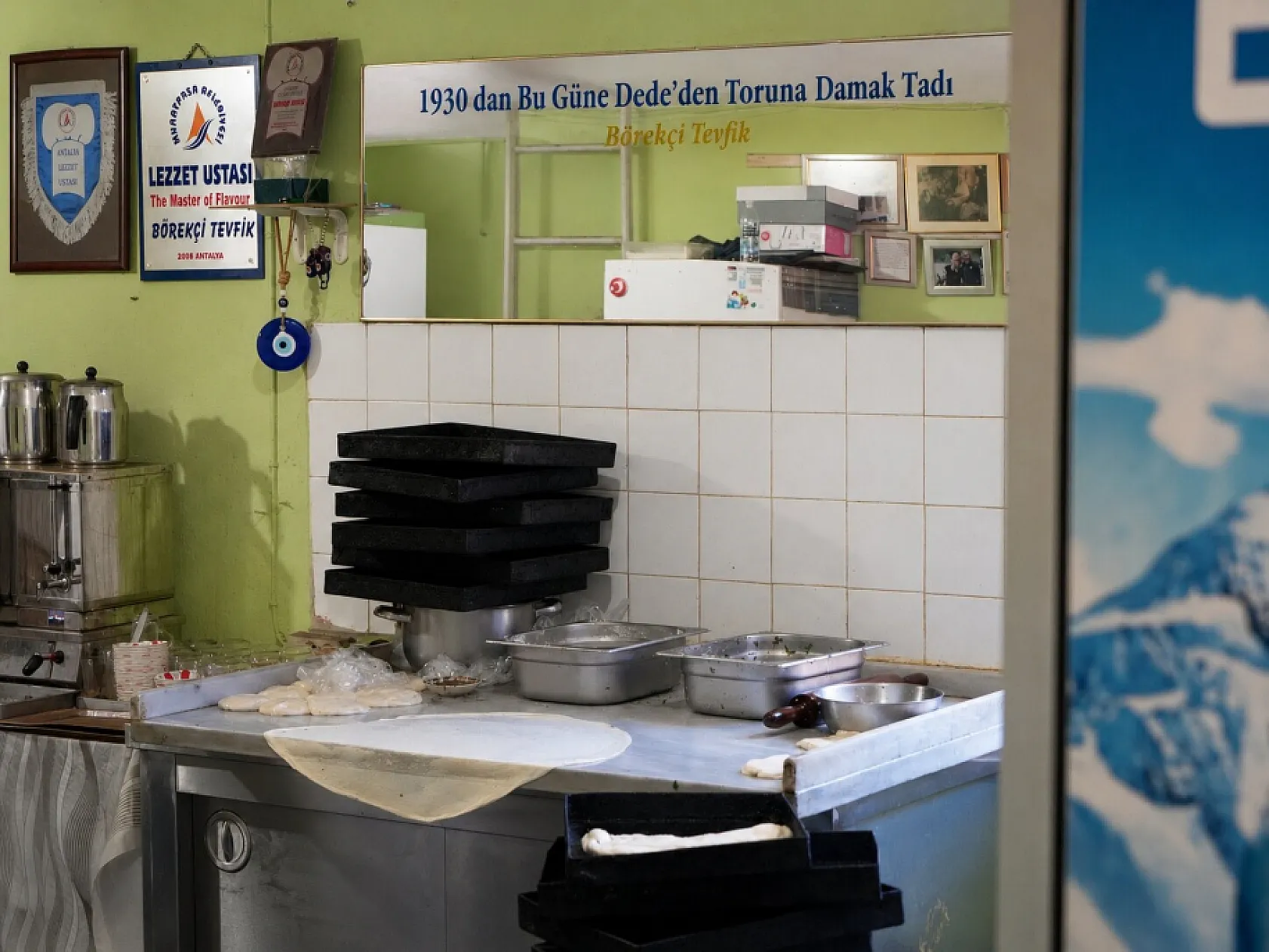 Serpme böreğin yaşayan ustası
