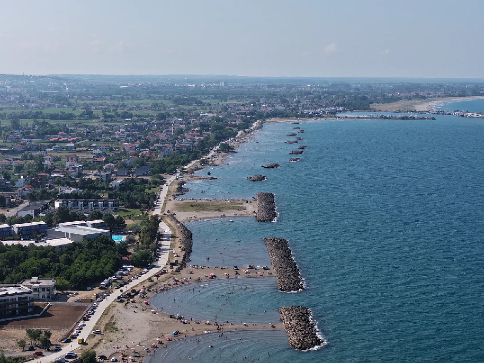 Samsun'da Ege'yi Aratmayan Görüntü: Dalgakıran Koyları Tatilcilerin Gözdesi