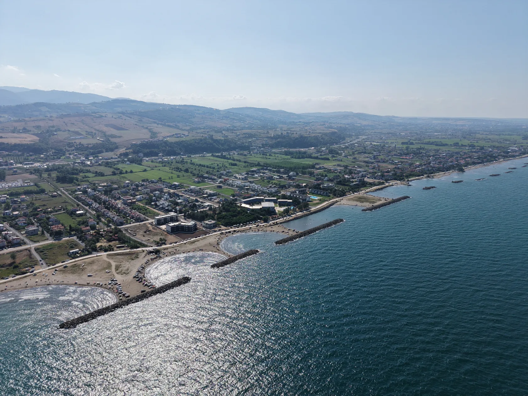 Samsun'da Ege'yi Aratmayan Görüntü: Dalgakıran Koyları Tatilcilerin Gözdesi