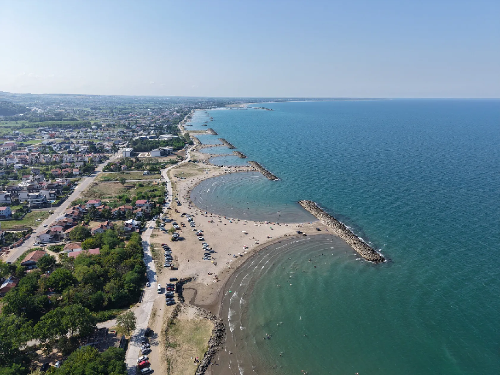 Samsun'da Ege'yi Aratmayan Görüntü: Dalgakıran Koyları Tatilcilerin Gözdesi