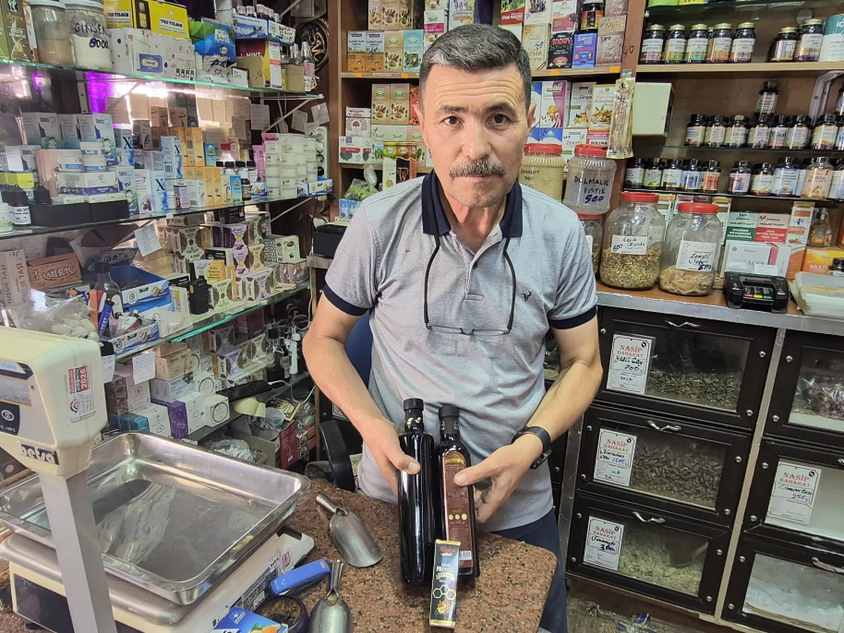 Eskişehir'de mevsim geçişinde doğal ürünlere dikkat