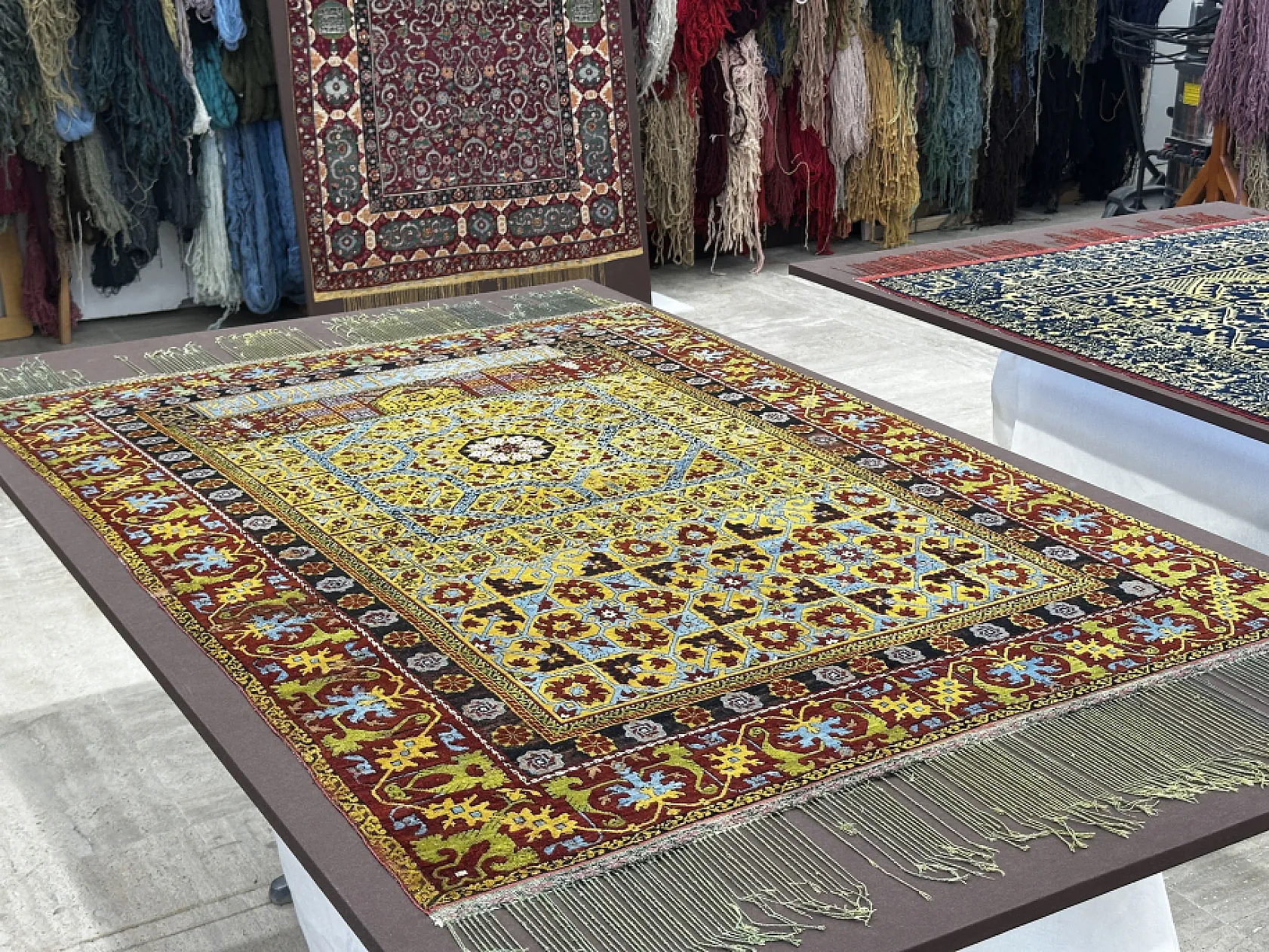 500 yıllık saray seccadeleri yeniden sergilenecek