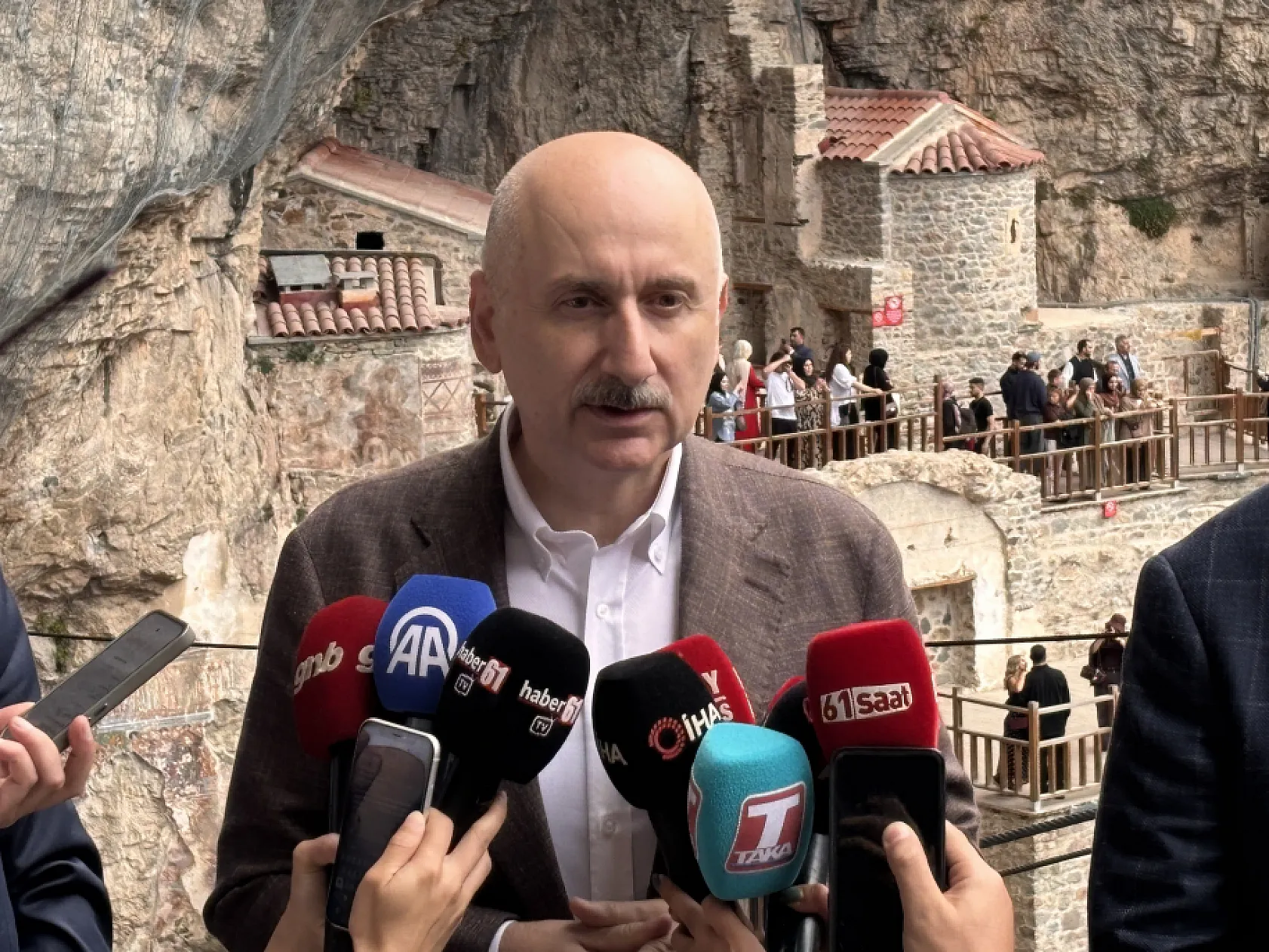 Sümela Manastırı'nda ziyaretçi rekoru