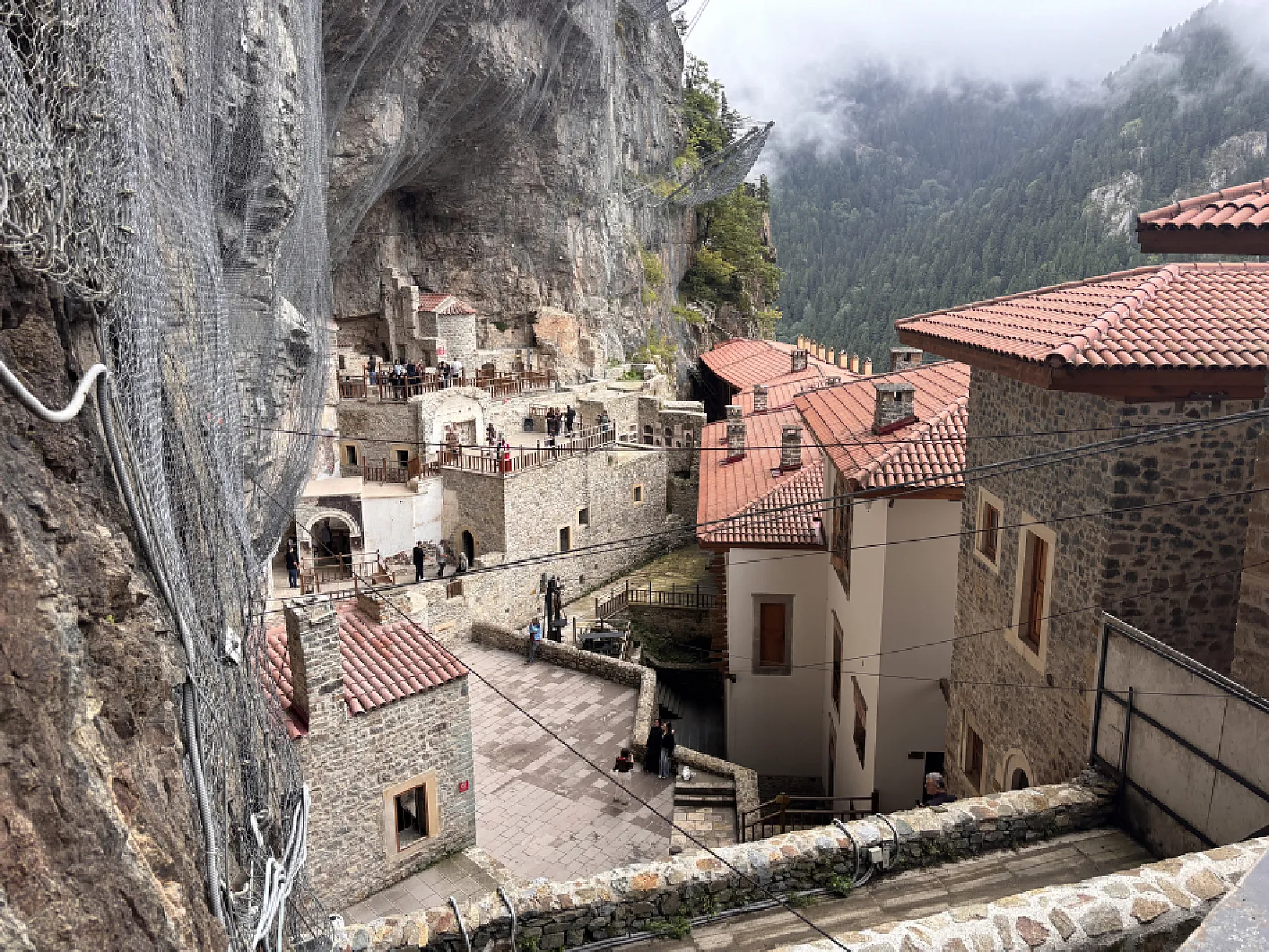 Sümela Manastırı'nda ziyaretçi rekoru