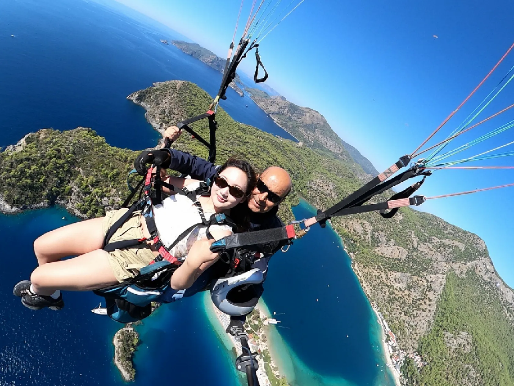 Fethiye semalarında Çinli turist yoğunluğu