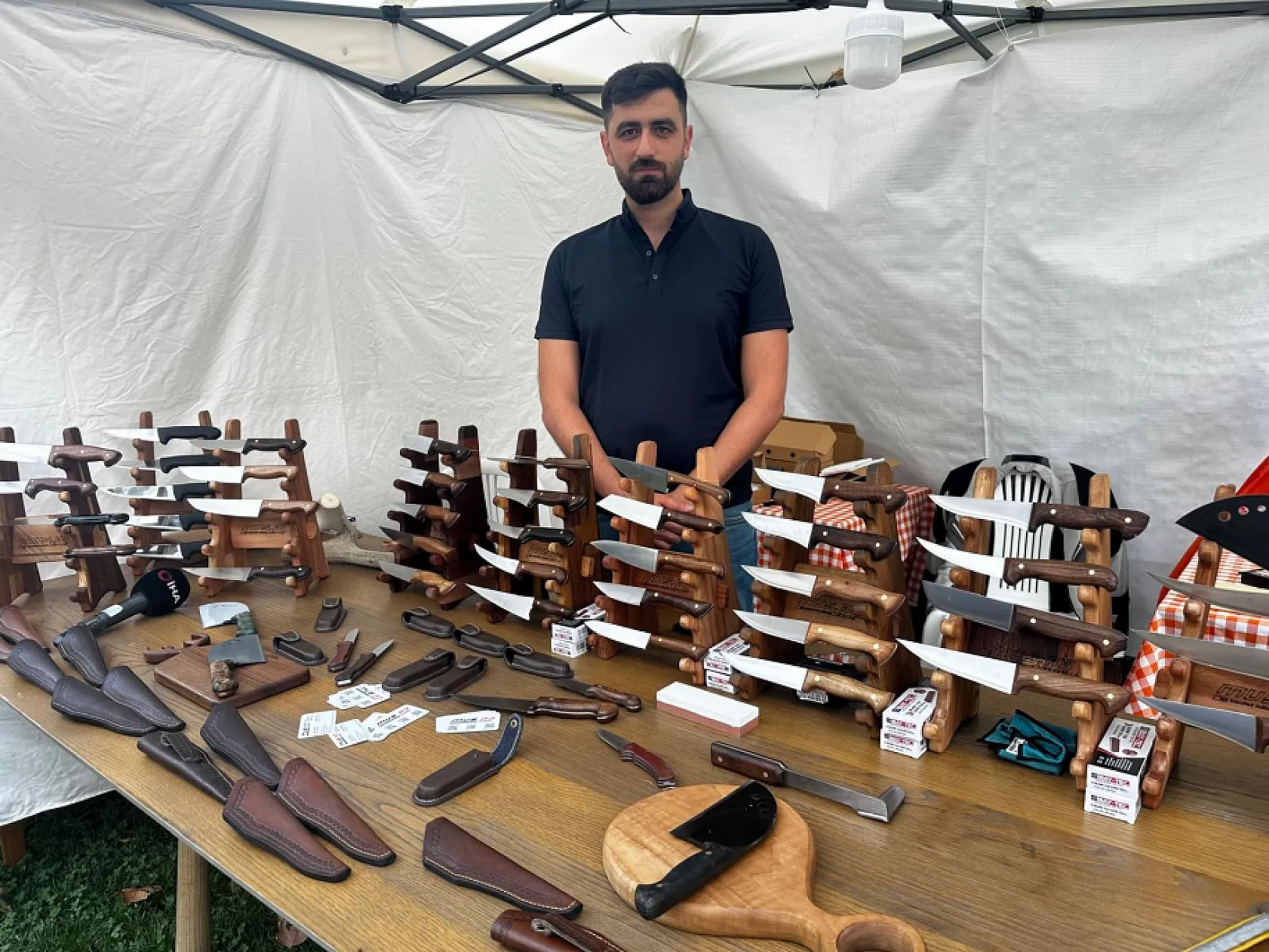 Bursalı ustanın bıçakları 11 ülkeye ulaşıyor