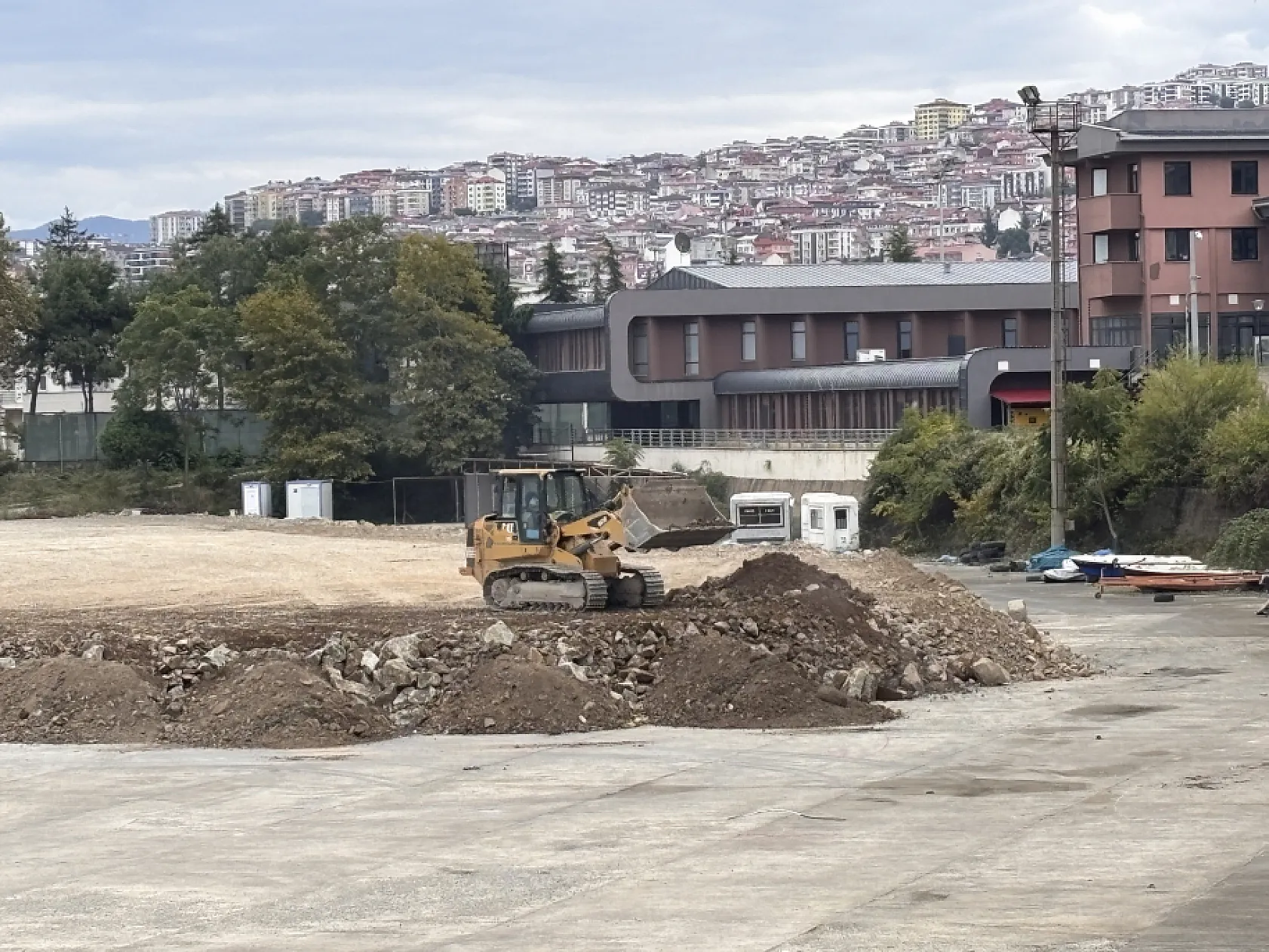Yeni Trabzon Havalimanı'nda çalışmalar başladı