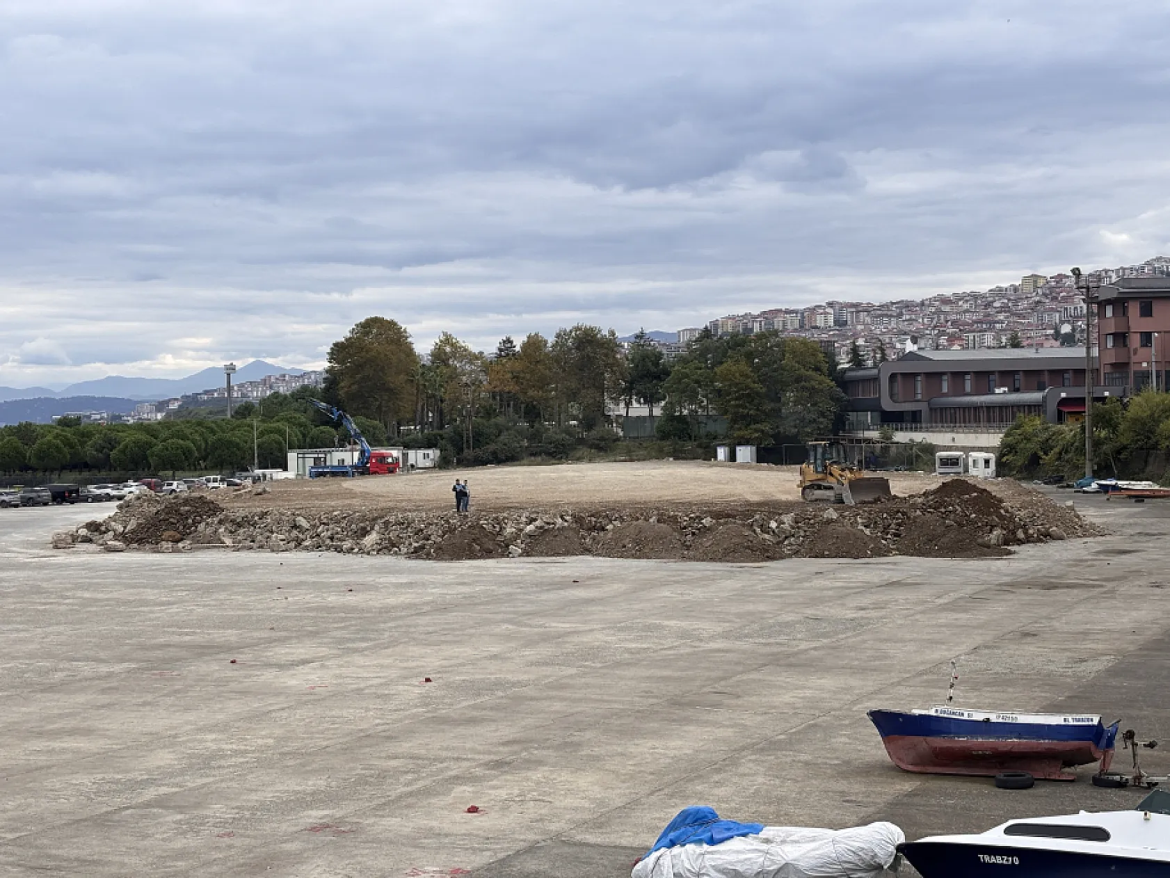 Yeni Trabzon Havalimanı'nda çalışmalar başladı