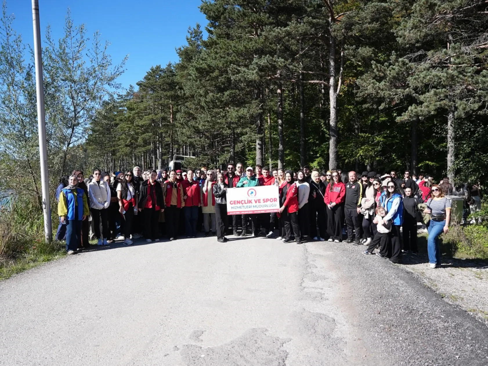 Düzce'de 350 genç Topuk Yaylası'nda doğayla buluştu