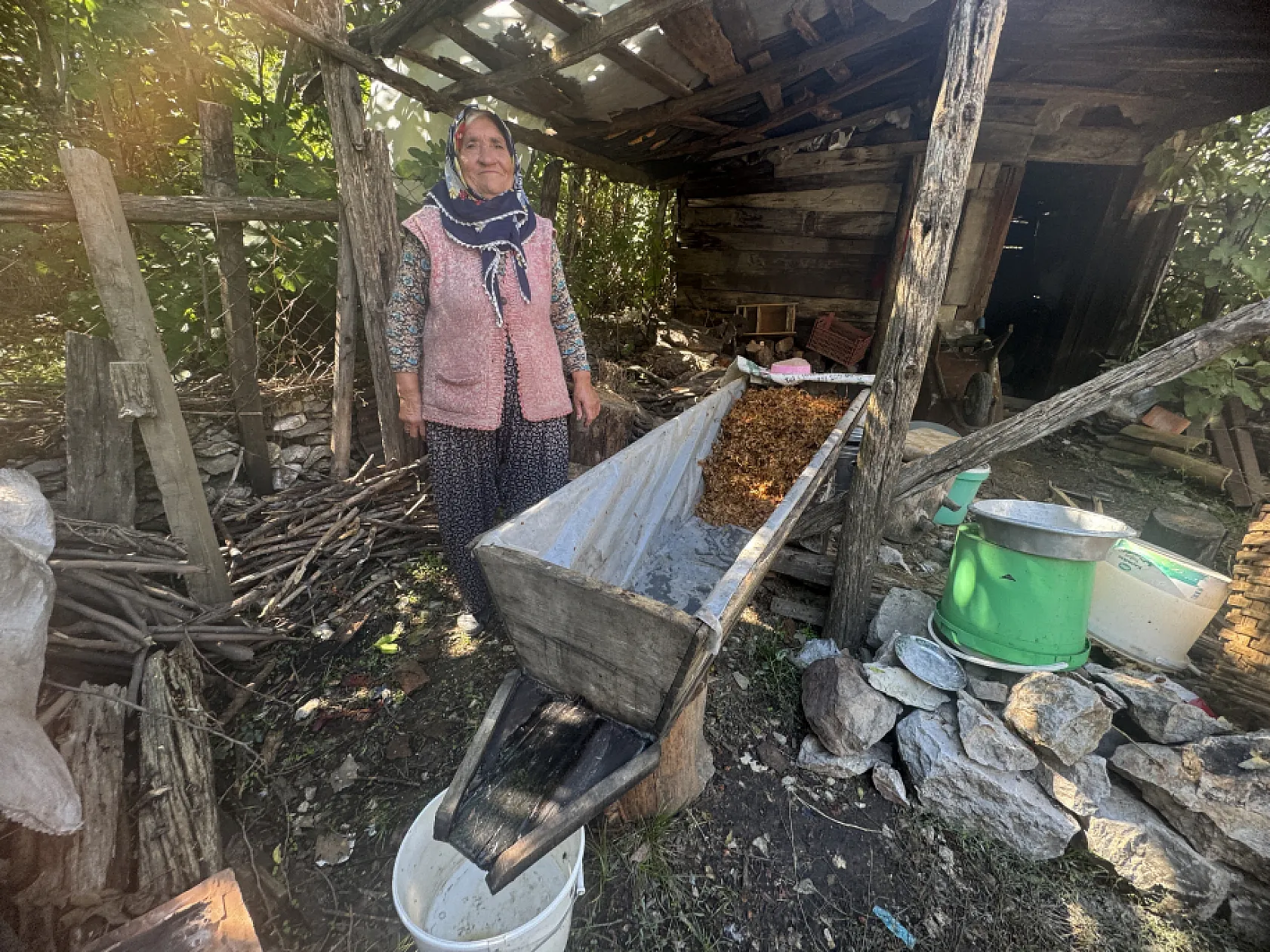 Sırrı meşe külünde saklı: 77 yaşındaki Fatma nine geleneği yaşatıyor