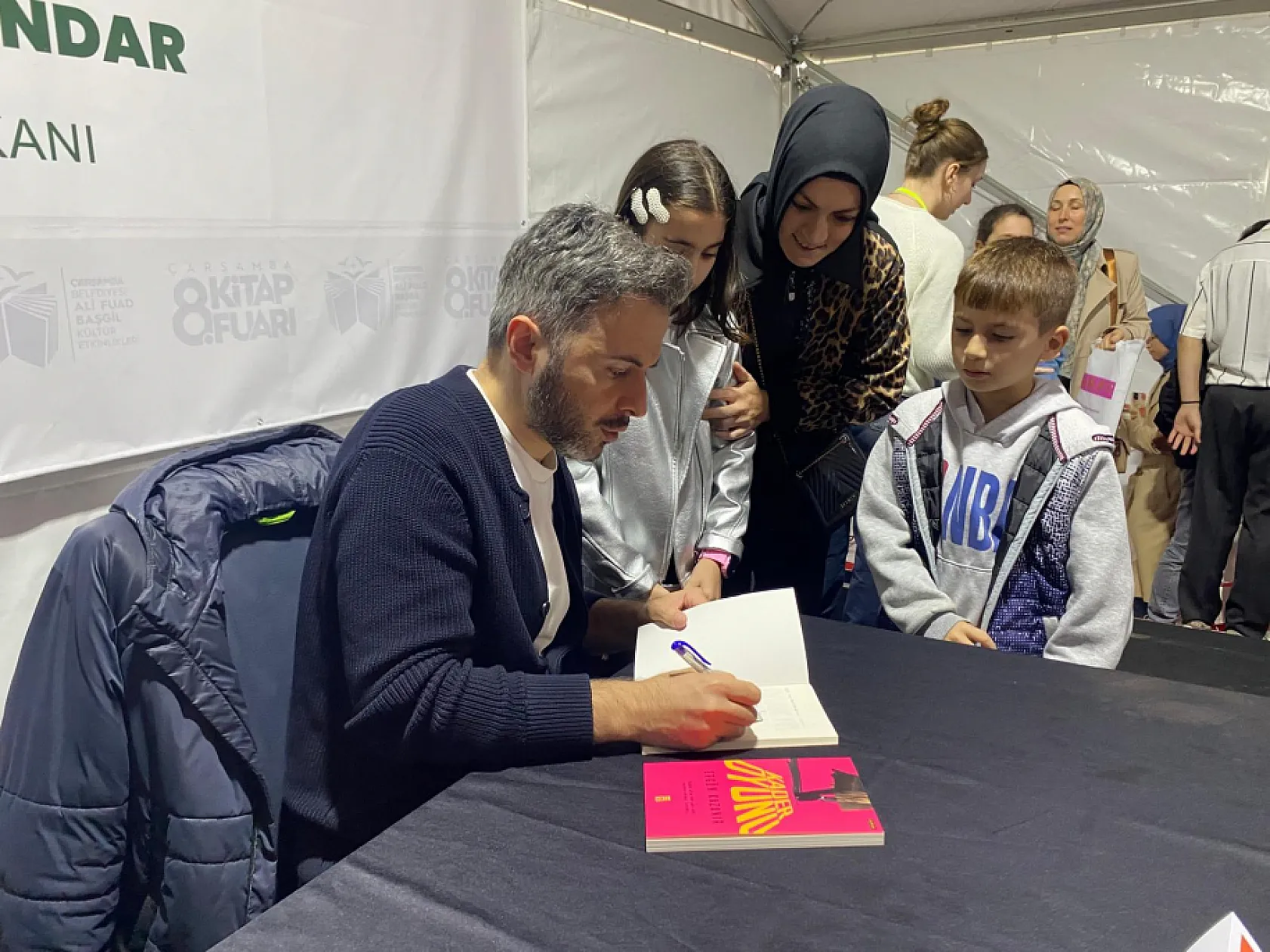 Samsun Çarşamba Kitap Fuarında Adalet ve aile buluştu