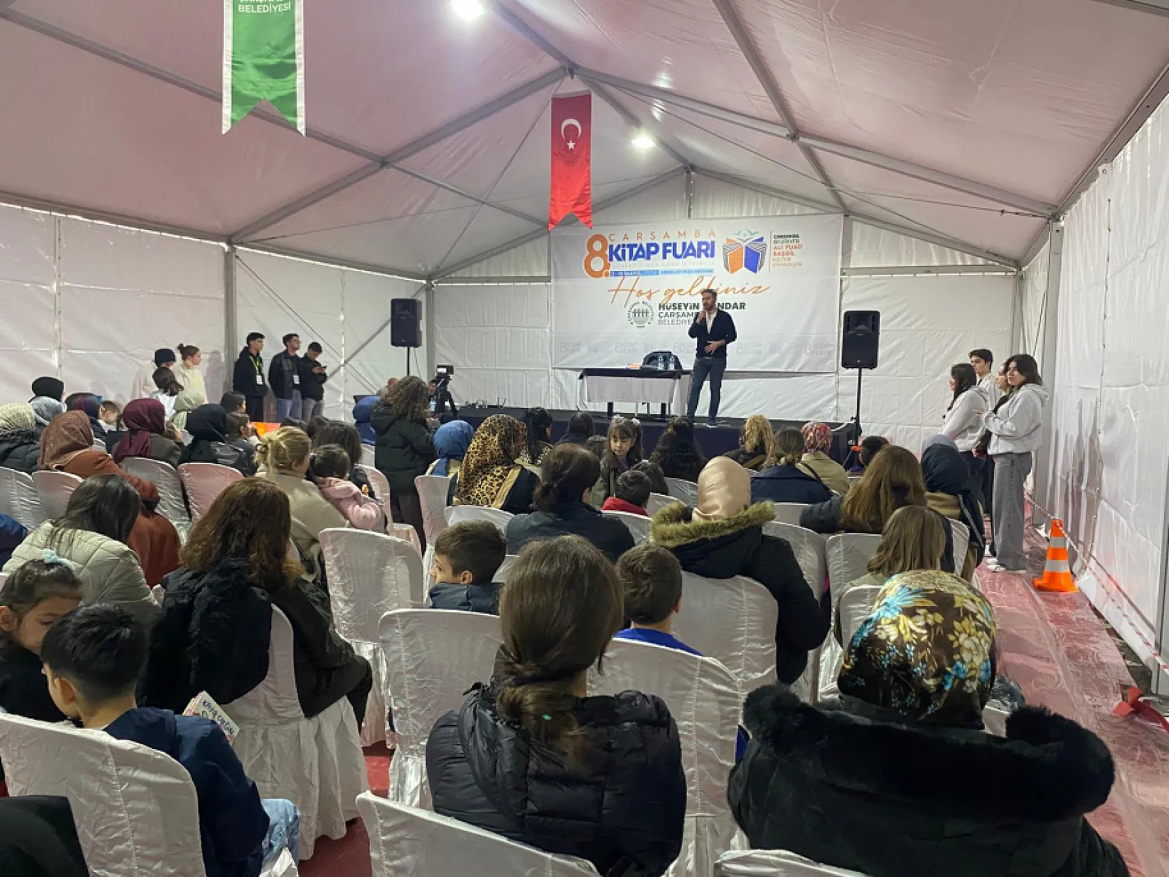 Samsun Çarşamba Kitap Fuarında Adalet ve aile buluştu