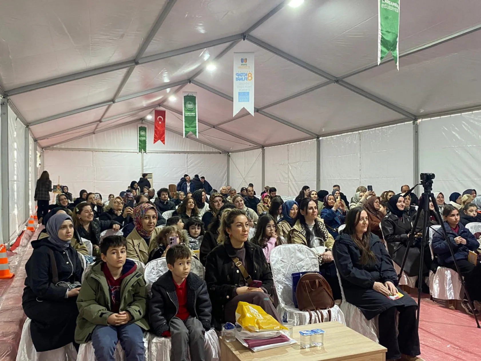 Samsun Çarşamba Kitap Fuarında Adalet ve aile buluştu