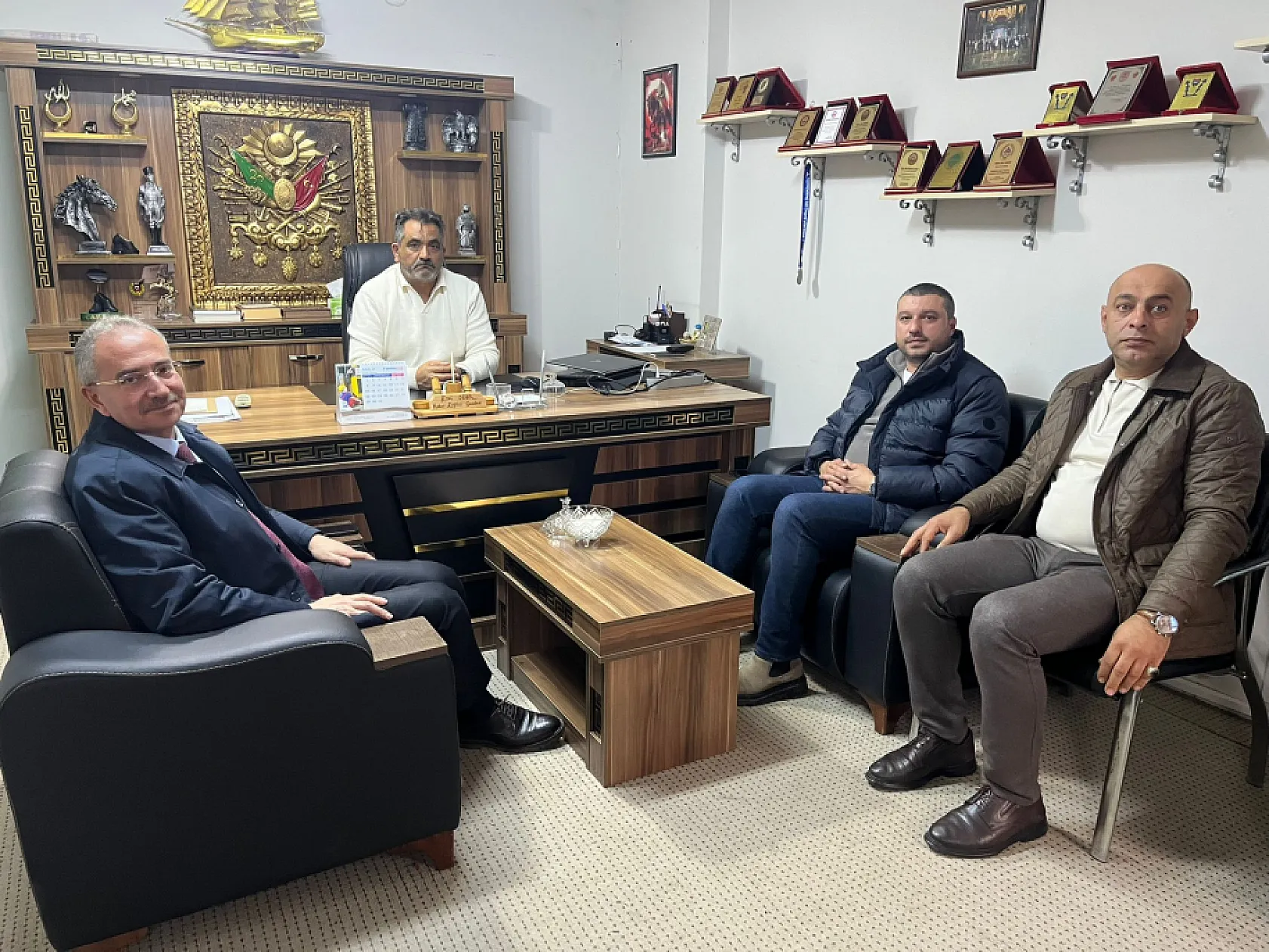 Şeker'e taziye ziyaretleri