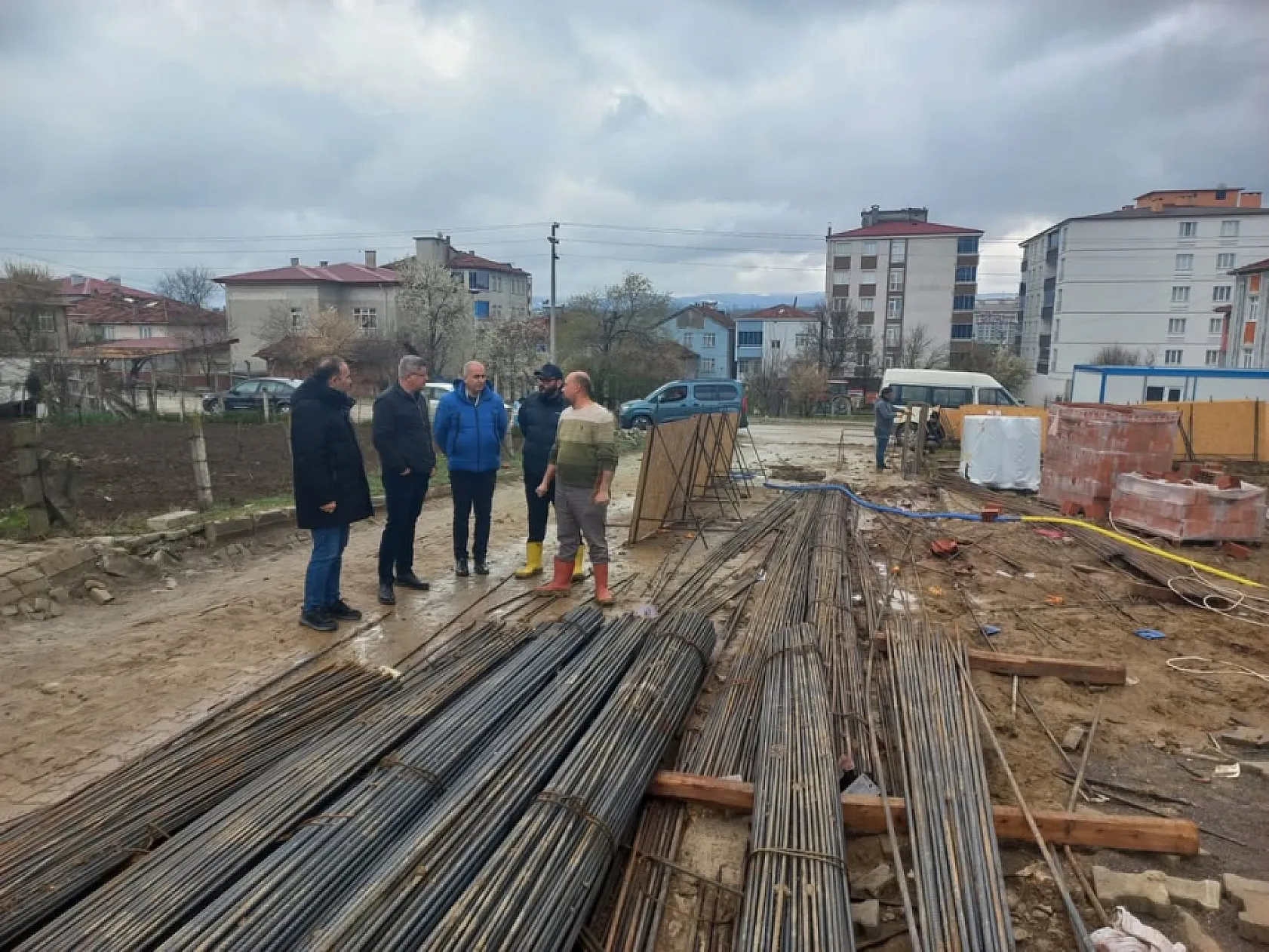 Samsun'un Kavak ilçesinde eğitim yatırımları yerinde incelendi