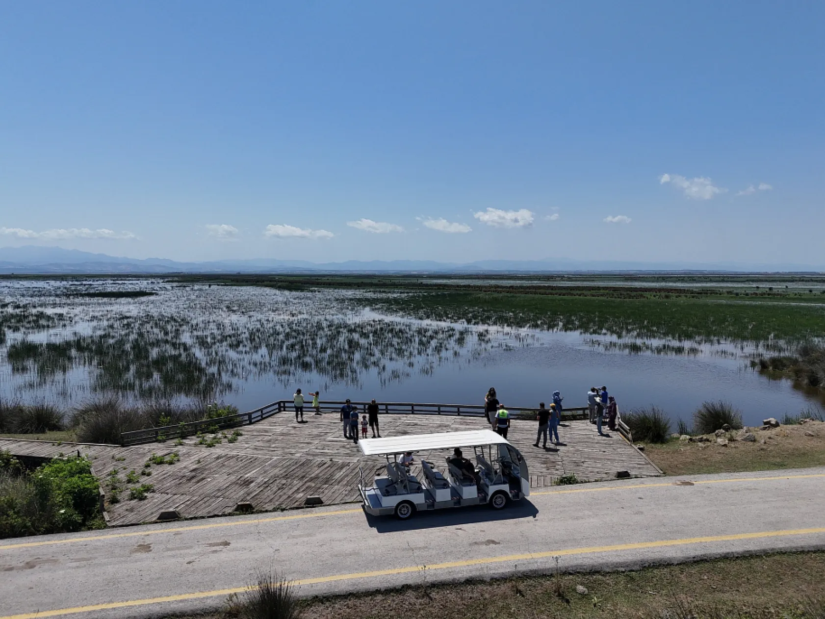 Kızılırmak deltası kuş cenneti'nde bahar coşkusu