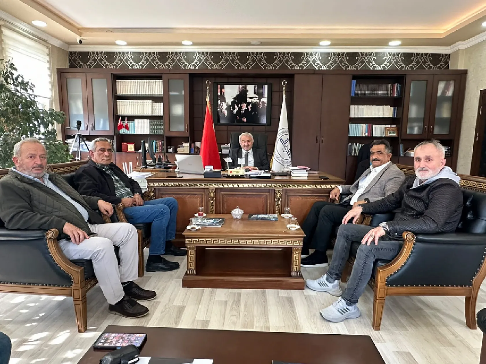Yeşilırmak Gazeteciler Cemiyeti'nden kurum ziyaretleri
