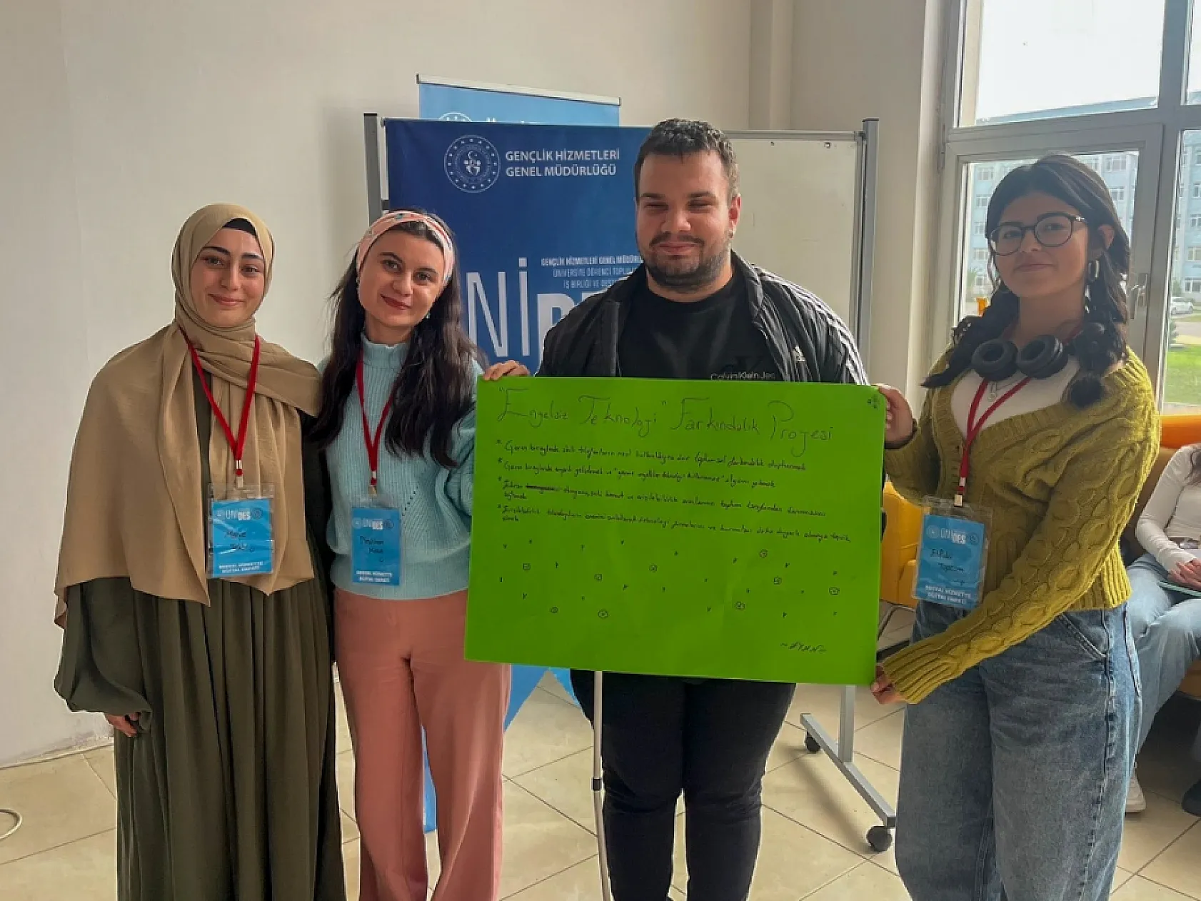 OMÜ'de sosyal hizmette dijital empati projesi sahada uygulandı