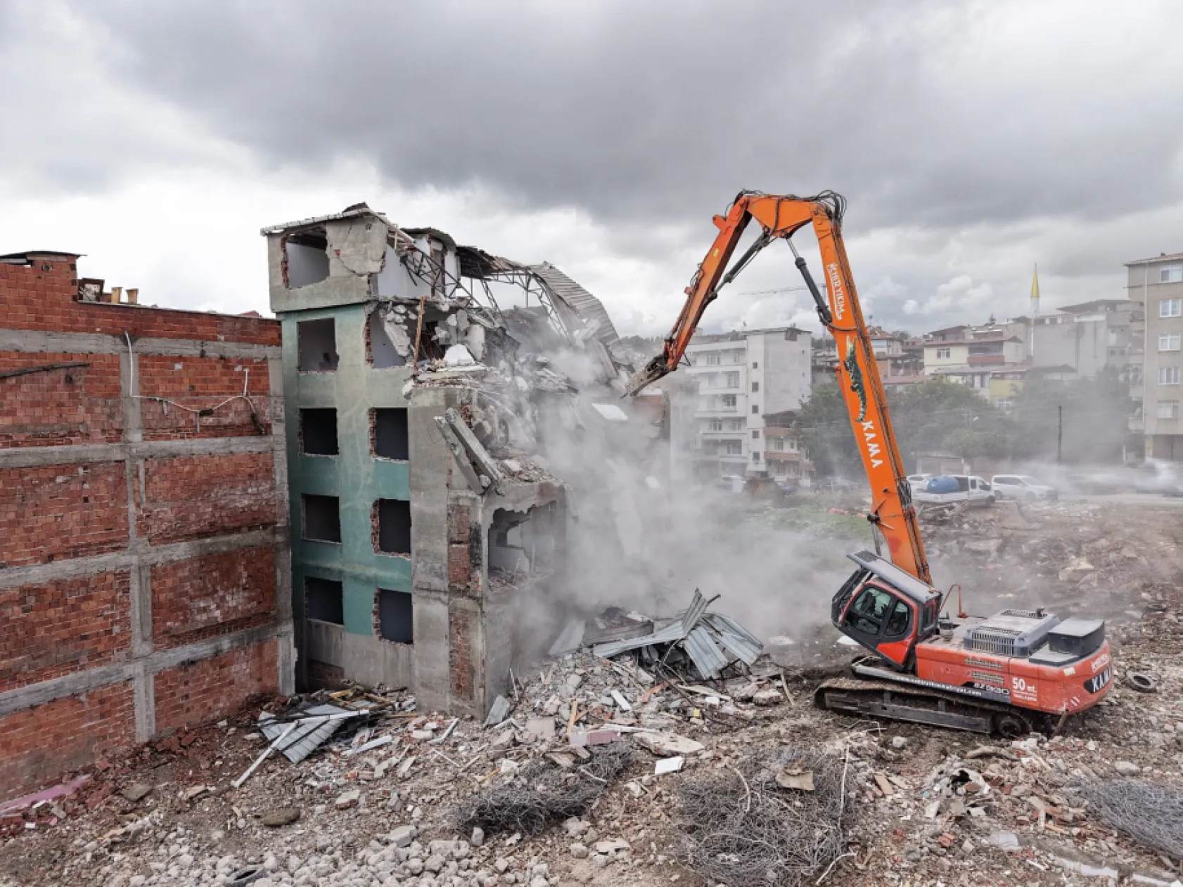 Kentsel dönüşüm 2. ve 3. etap Zeytinlik Mahallesi'nde başladı