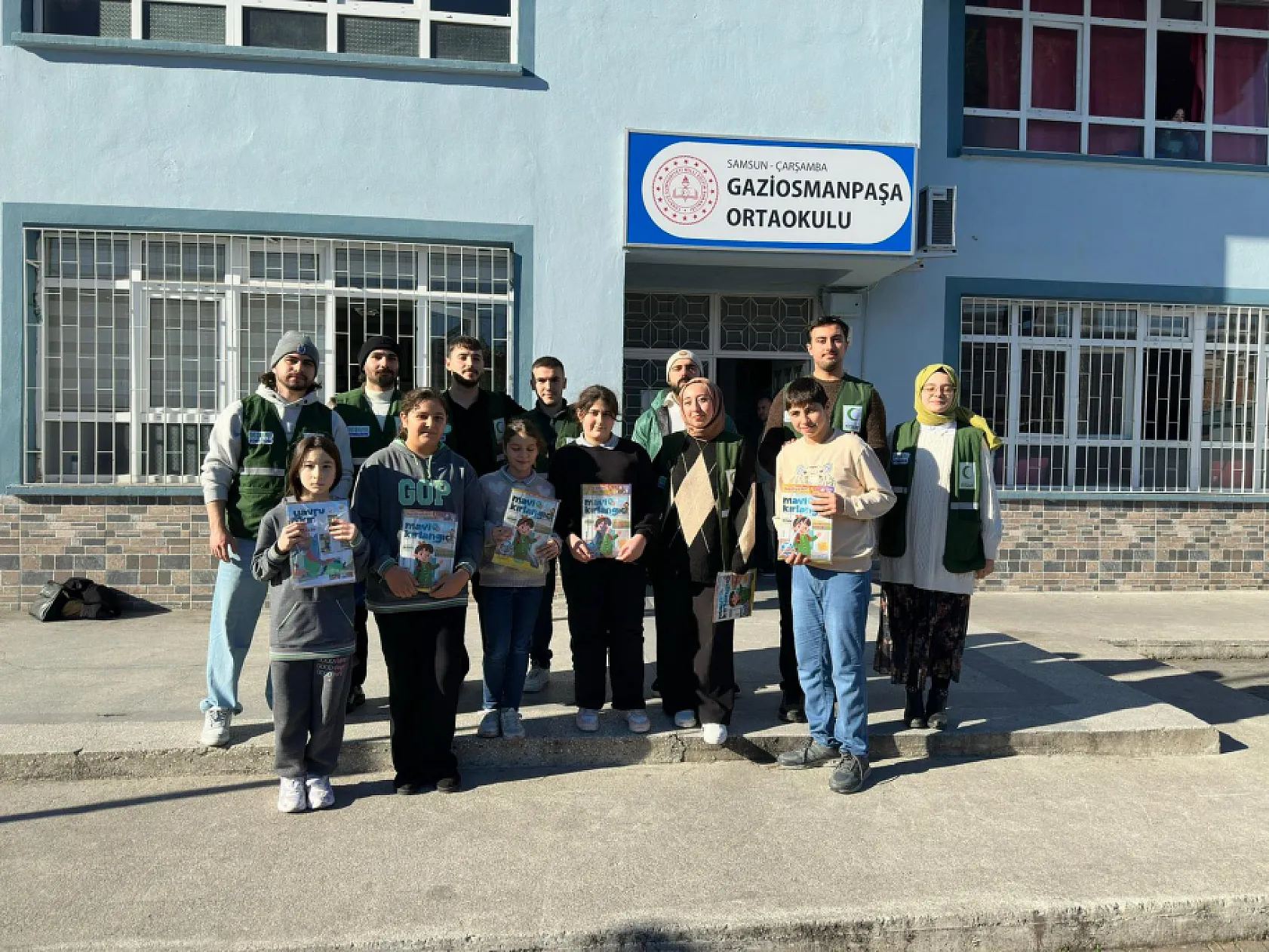 Çarşamba'da teknoloji bağımlılığına karşı farkındalık projesi düzenledi